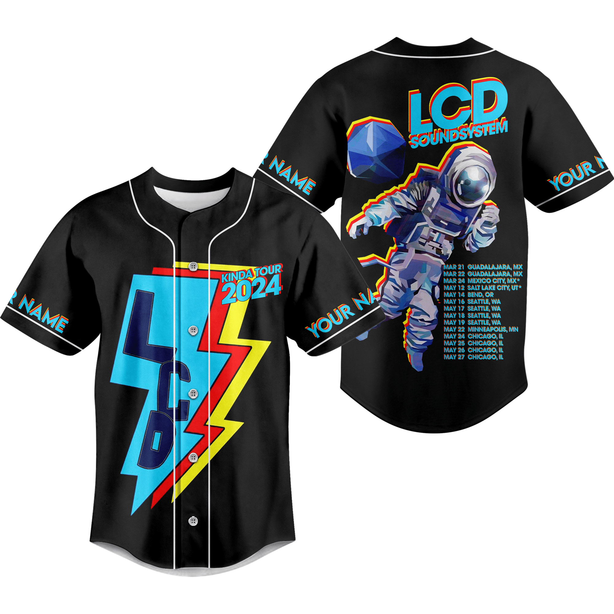 LCD Soundsystem Baseball Jersey For Men Women And Kids Gift