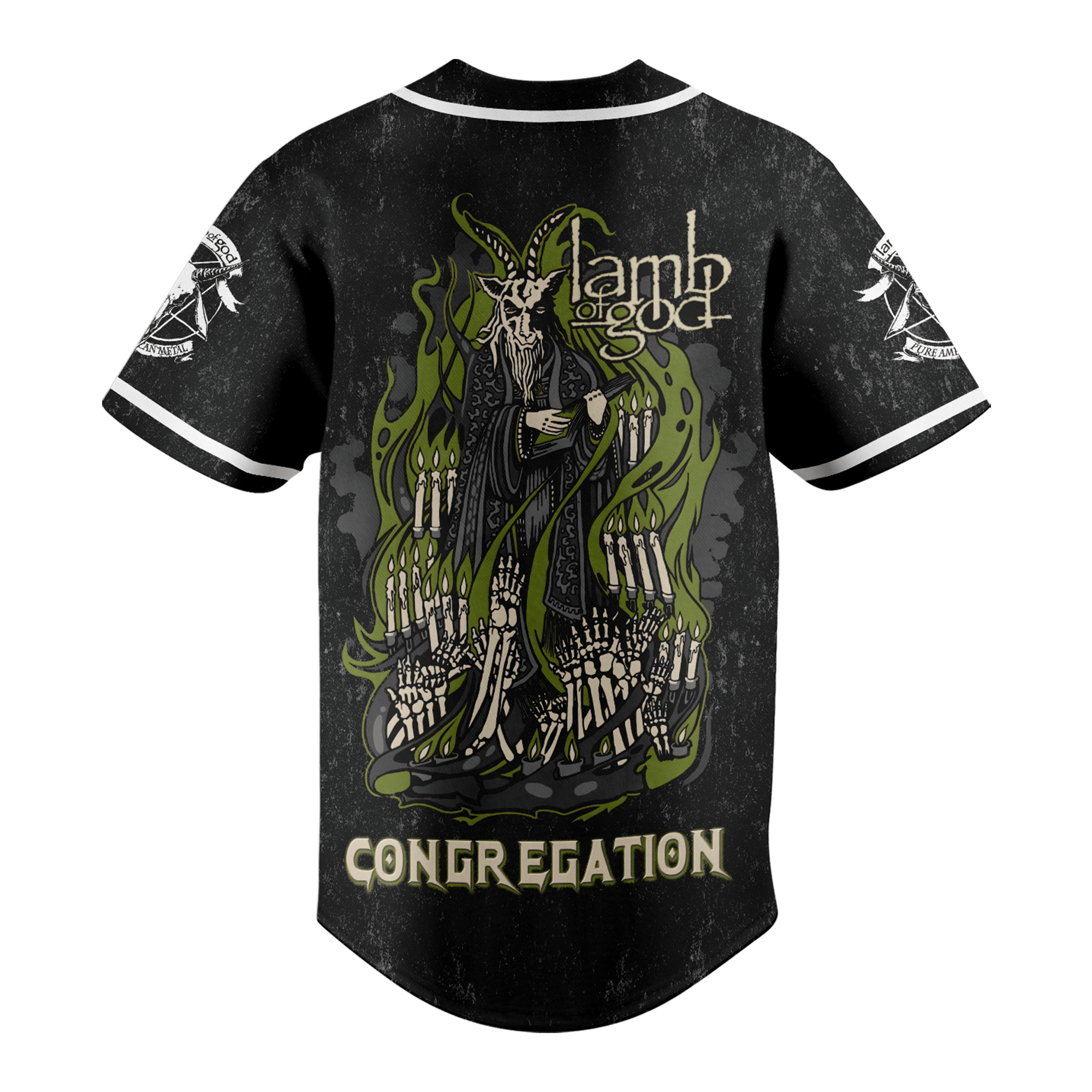 Lamb Of God Congregation Baseball Jersey For Men Women And Kids Gift