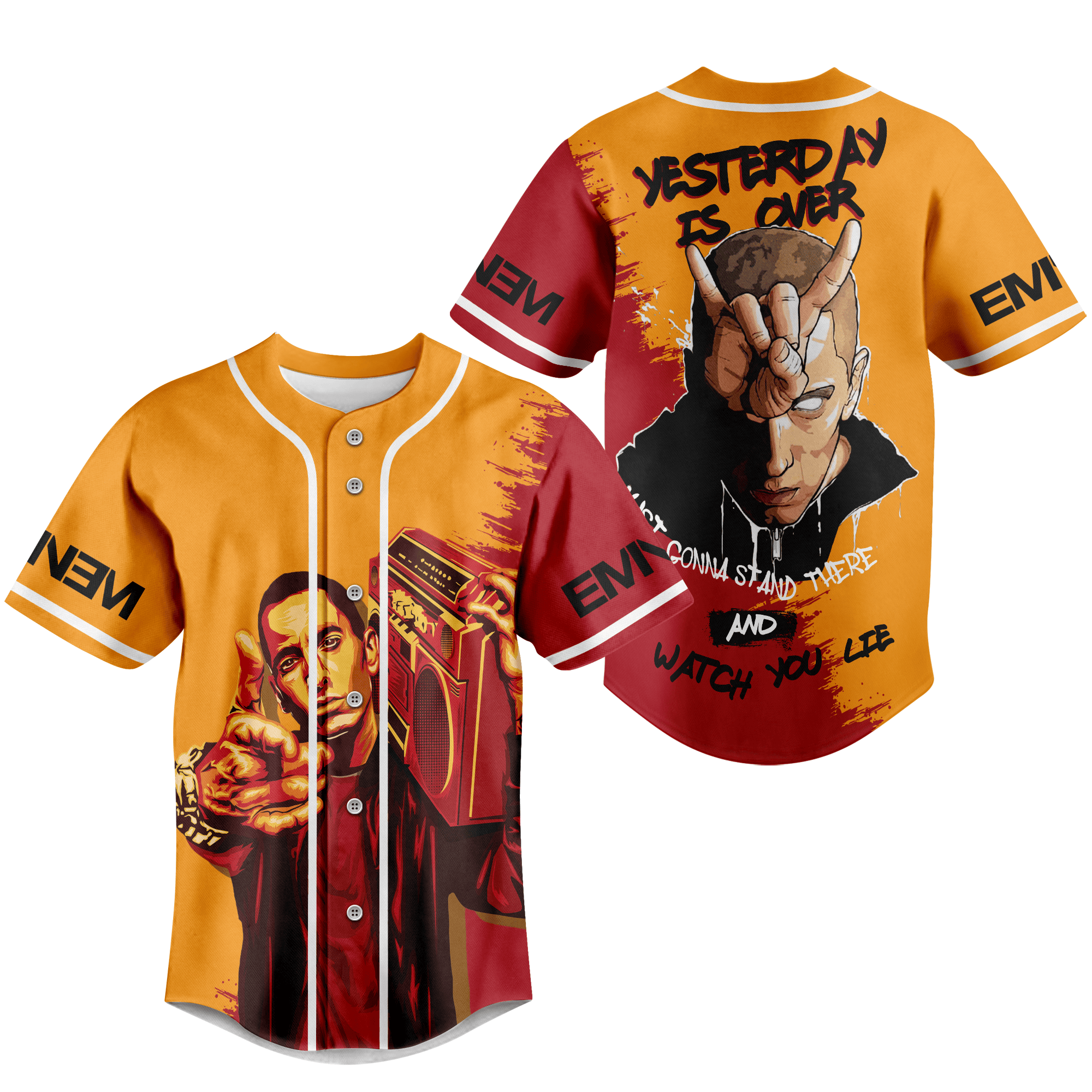 Love The Way You Lie Eminem Baseball Jersey For Men Women And Kids Gift