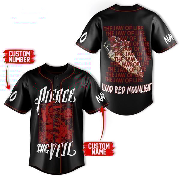 Pierce The Veil Baseball Jersey For Men Women And Kids Gift