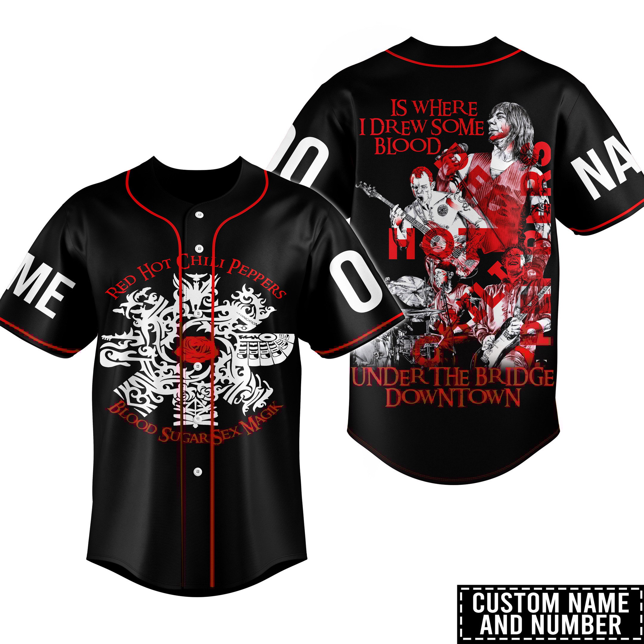 Red Hot Chili Peppers Baseball Jersey For Men Women And Kids Gift