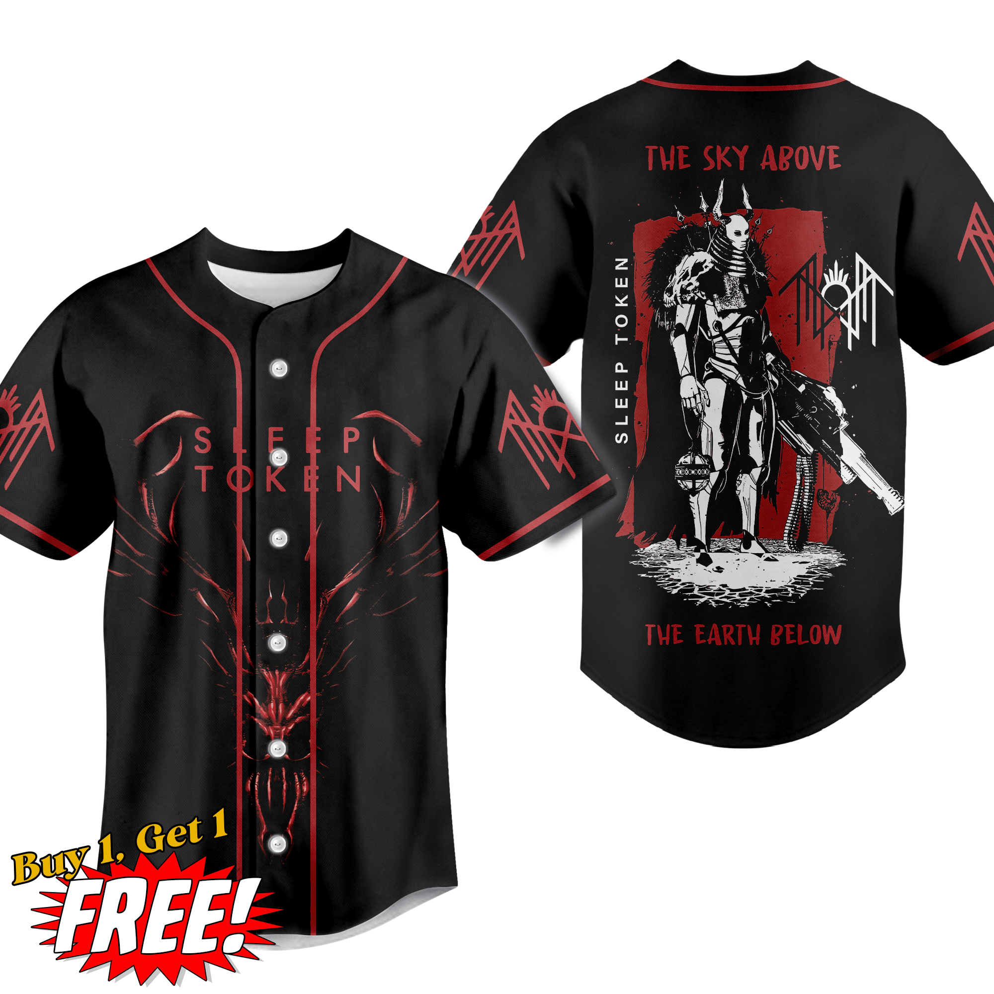 Sleep Token Baseball Jersey For Men Women And Kids Gift