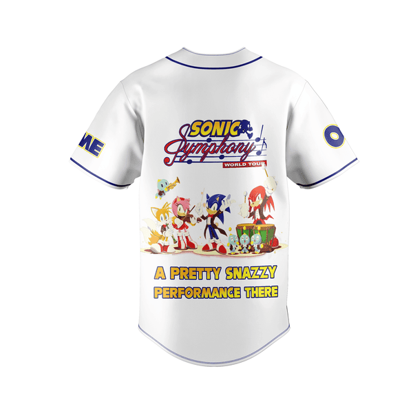 Sonic Symphony Baseball Jersey For Men Women And Kids Gift