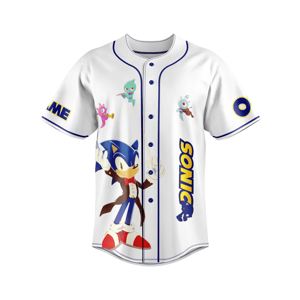 Sonic the Hedgehog Baseball Jersey For Men Women And Kids Gift