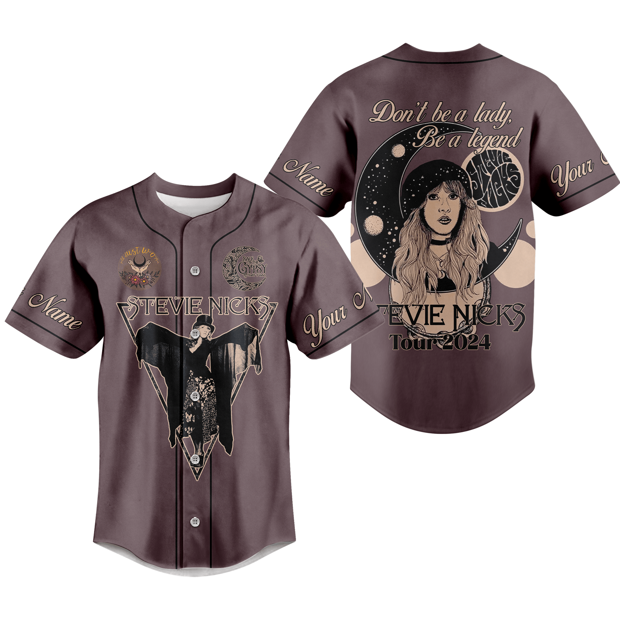 Stevie Nicks Baseball Jersey For Men Women And Kids Gift