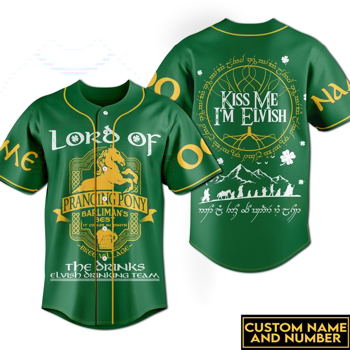 The Lord of the Rings Baseball Jersey For Men Women And Kids Gift
