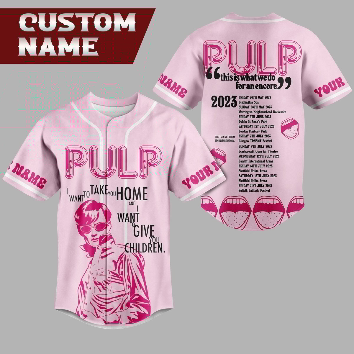 This Is Hardcore Pulp Baseball Jersey For Men Women And Kids Gift