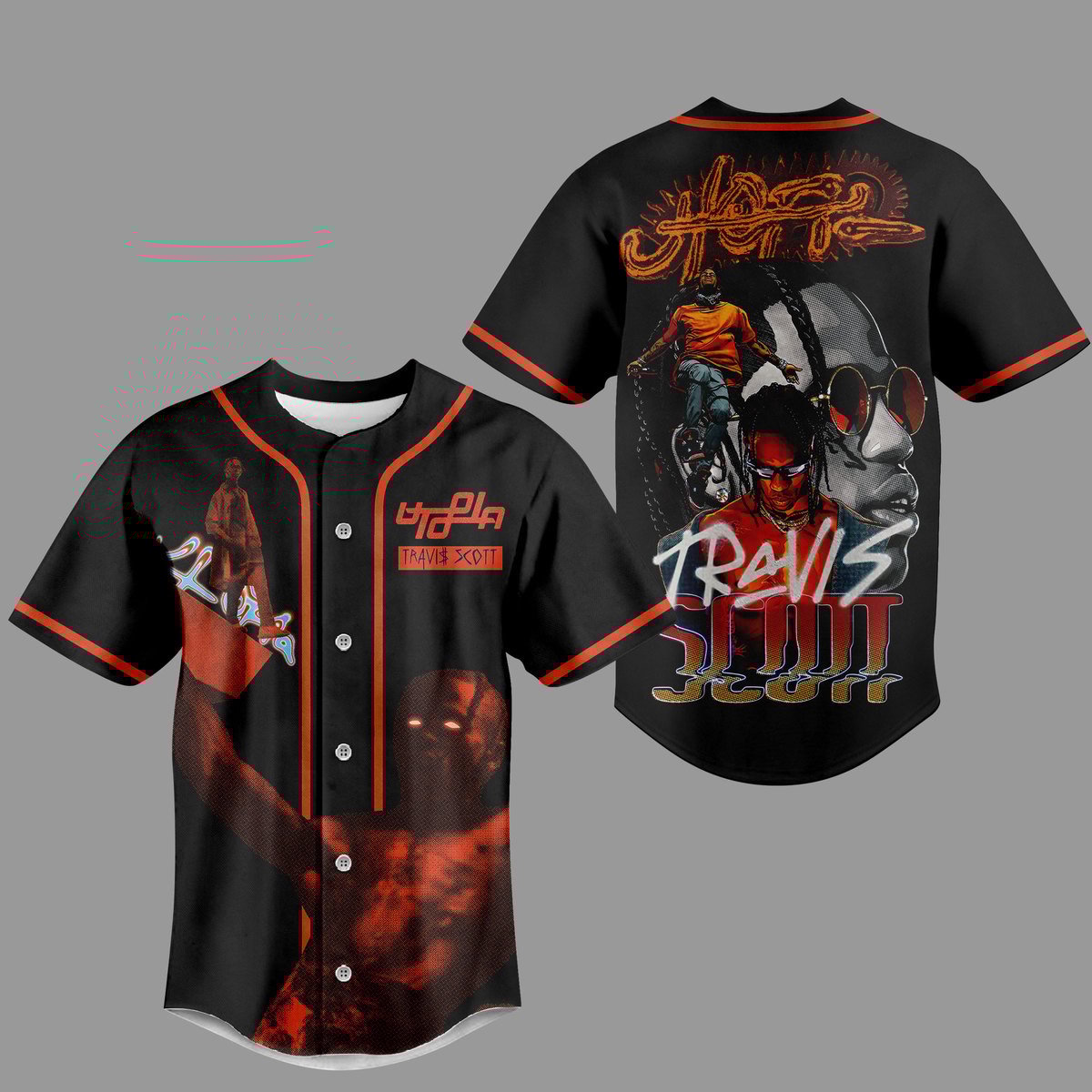 Travis Scott Baseball Jersey For Men Women And Kids Gift