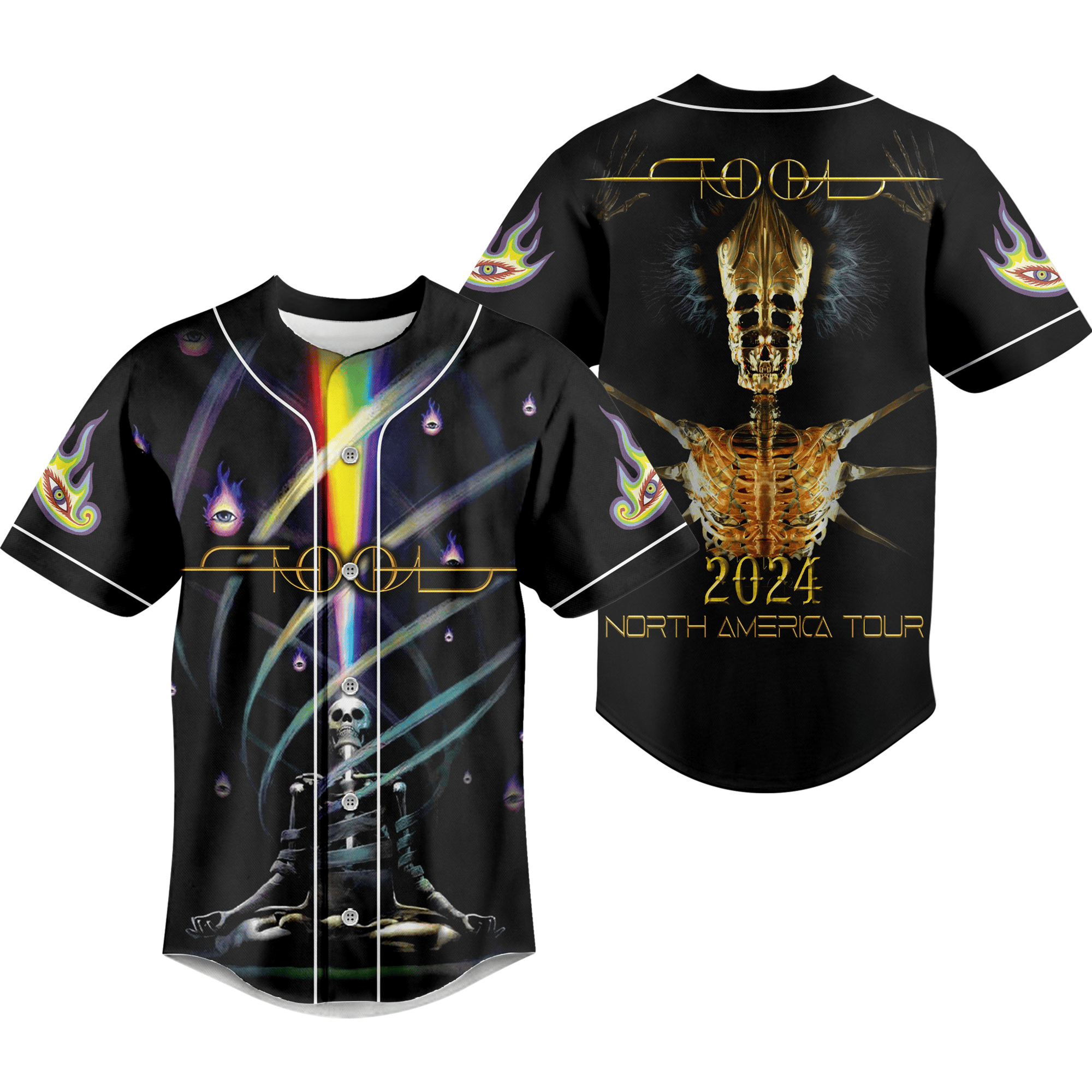 Tool Gift North America Tour Baseball Jersey For Men Women And Kids Gift
