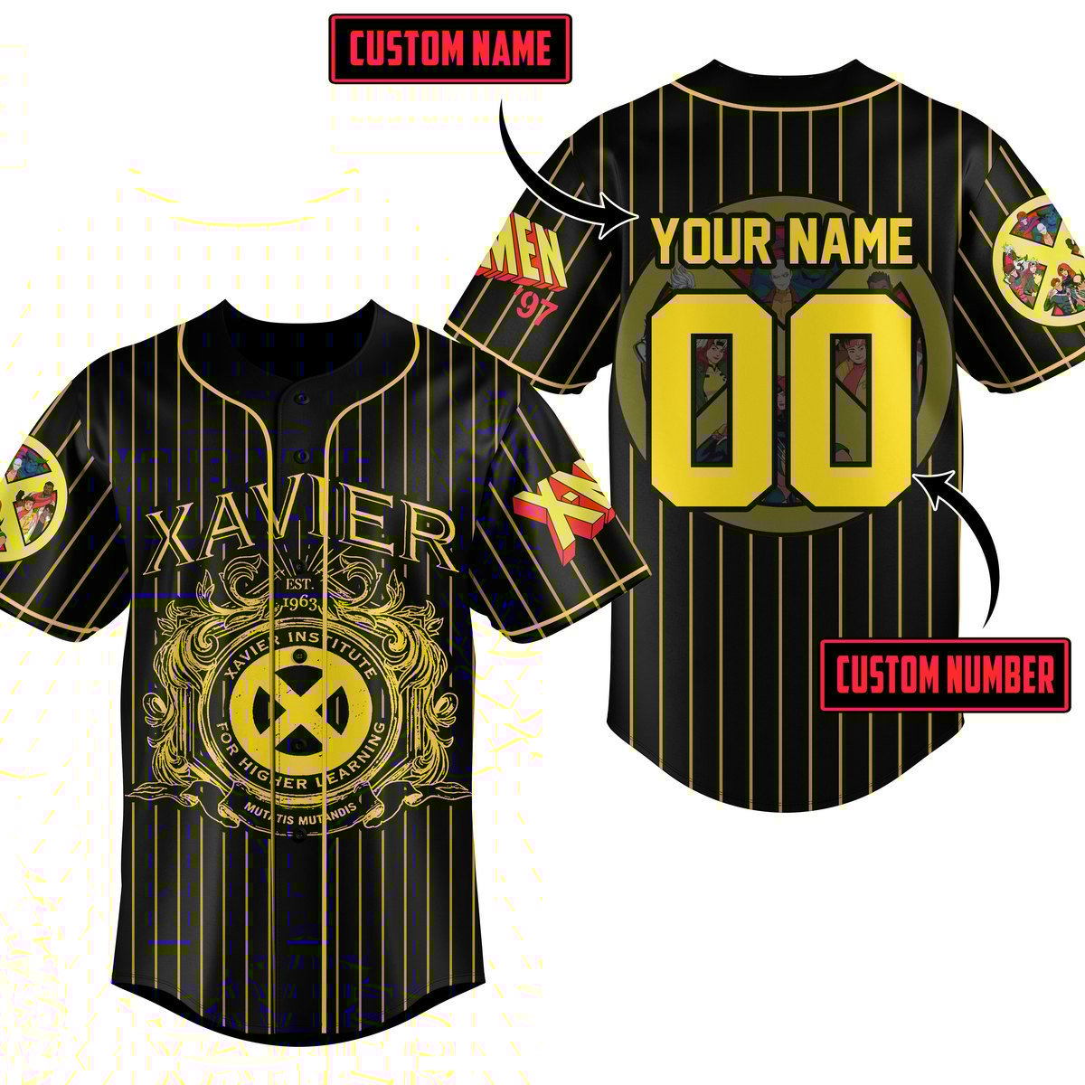 Xavier Baseball Jersey For Men Women And Kids Gift