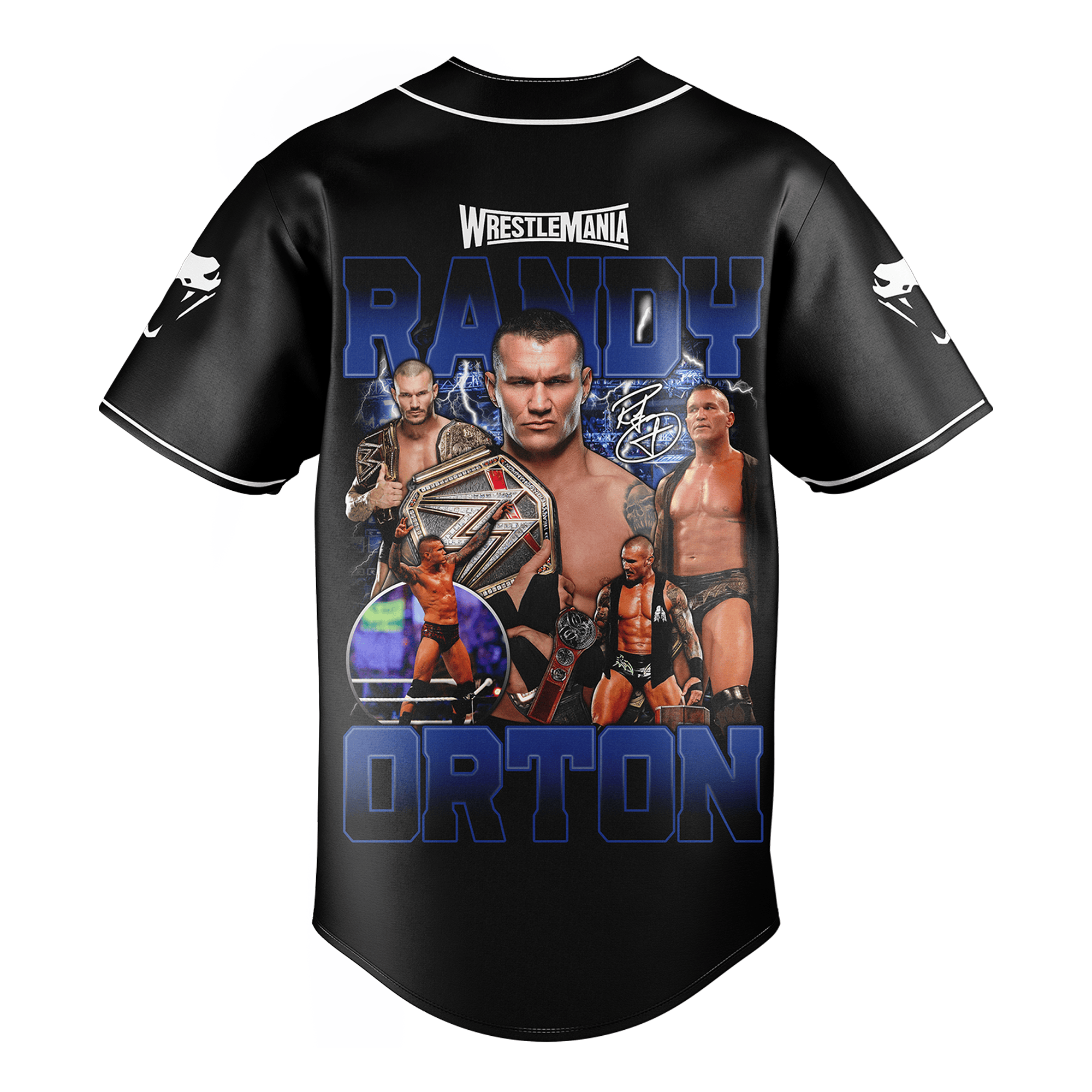 WrestleMania Baseball Jersey For Men Women And Kids Gift