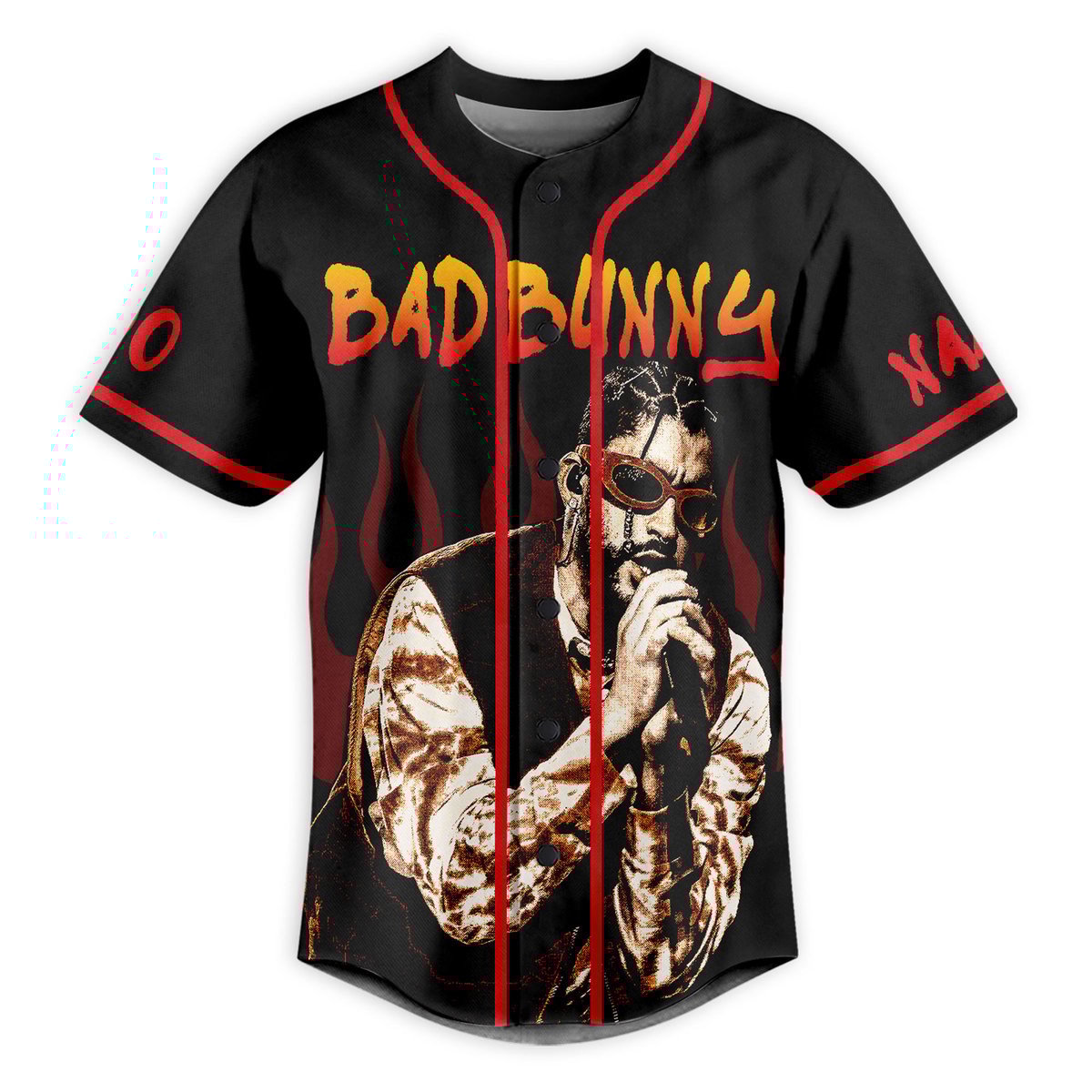 Bad Bunny Baseball Jersey For Men Women And Kids Gift