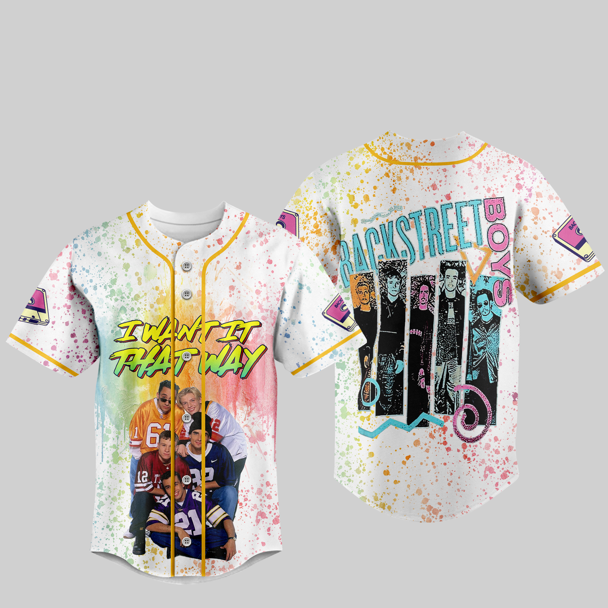 Backstreet Boys Baseball Jersey For Men Women And Kids Gift