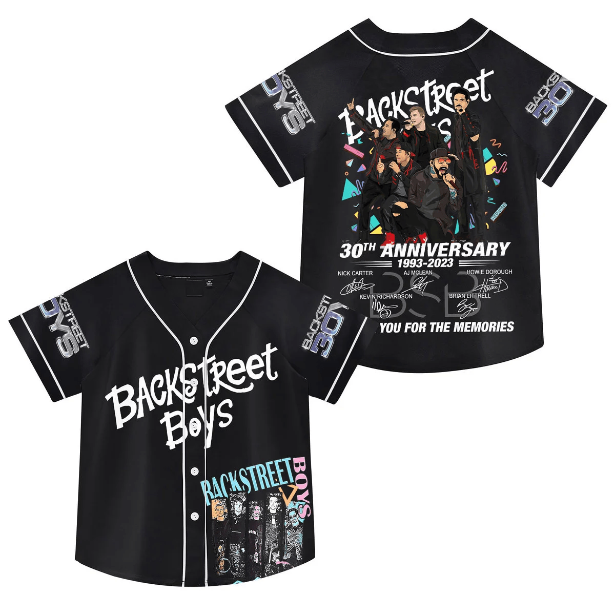 Backstreet Boys Baseball Jersey For Men Women And Kids Gift