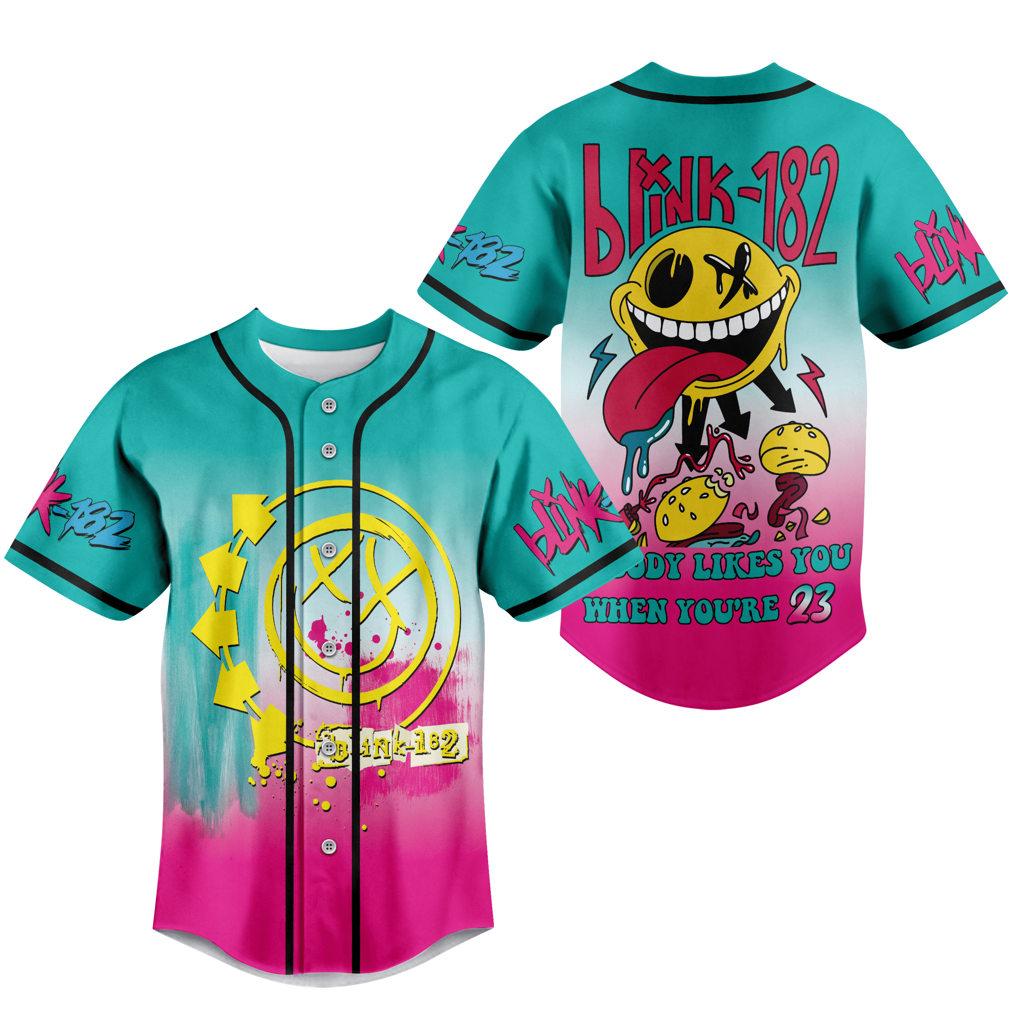Blink Gift Baseball Jersey For Men Women And Kids Gift