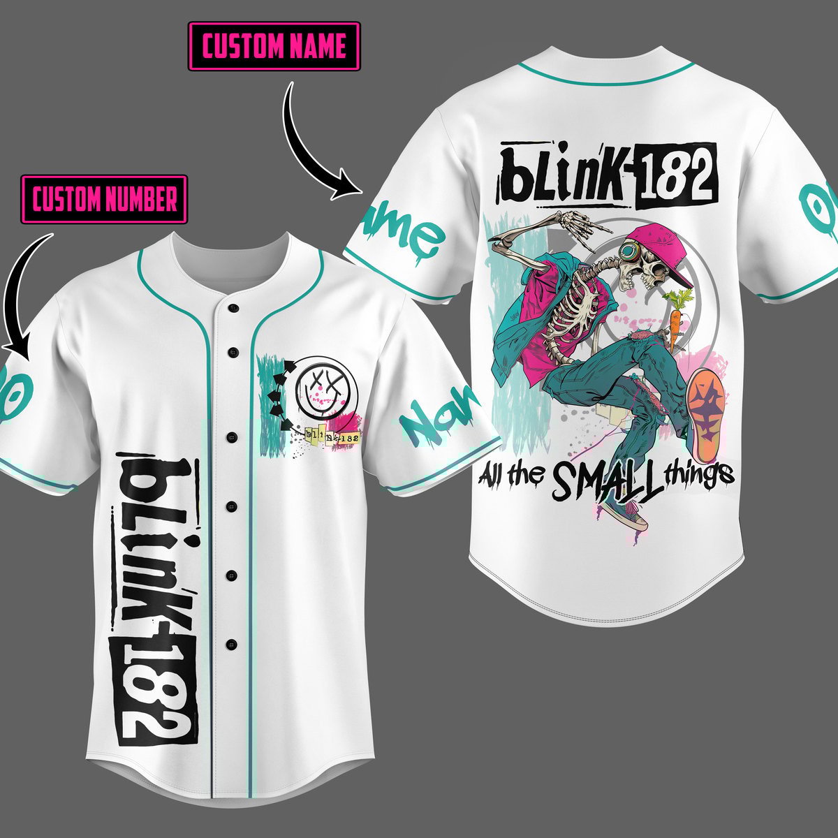 Blink Gift Baseball Jersey For Men Women And Kids Gift