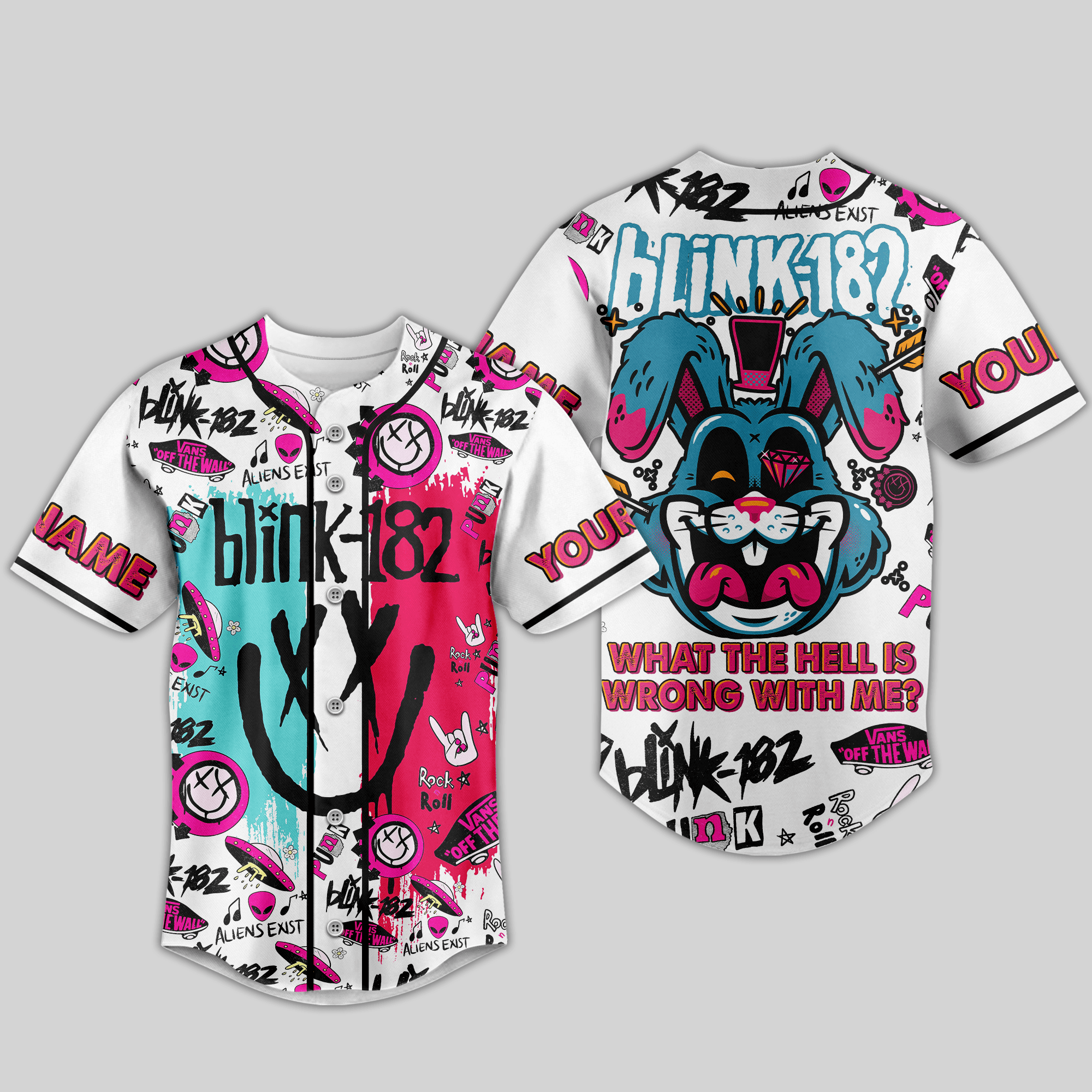 Blink Gift Baseball Jersey For Men Women And Kids Gift