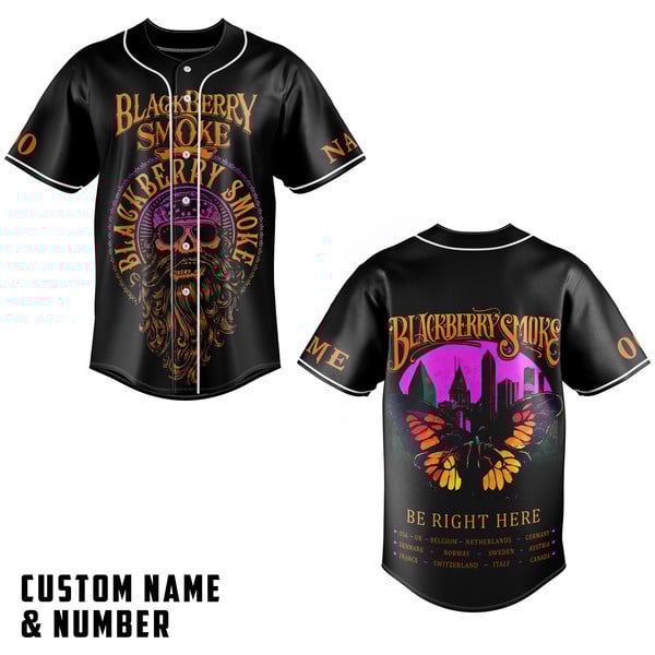 Blackberry Smoke Baseball Jersey For Men Women And Kids Gift