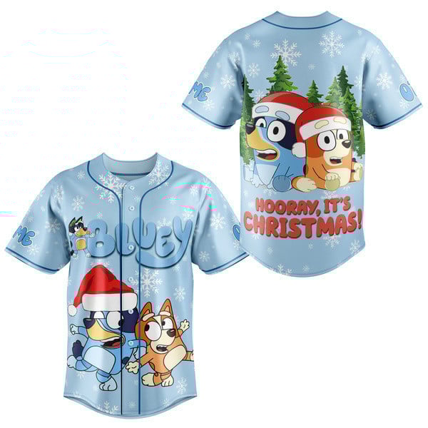 Bluey Baseball Jersey For Men Women And Kids Gift