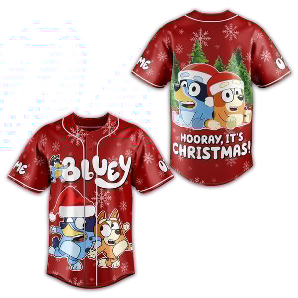 Bluey Baseball Jersey For Men Women And Kids Gift