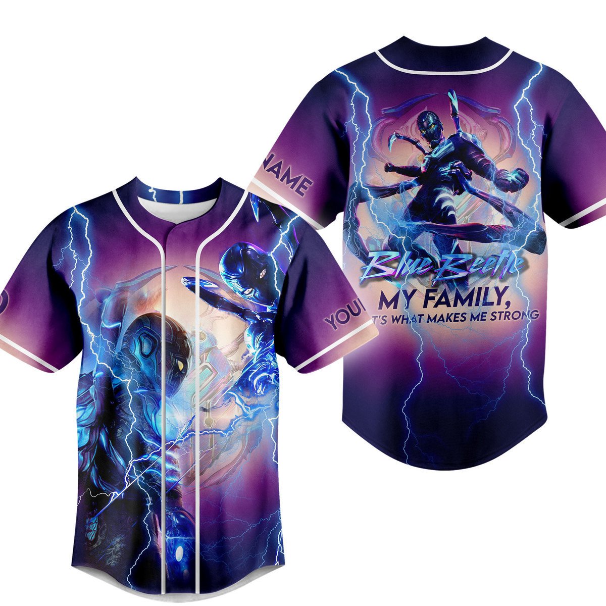 Blue Beetle Baseball Jersey For Men Women And Kids Gift