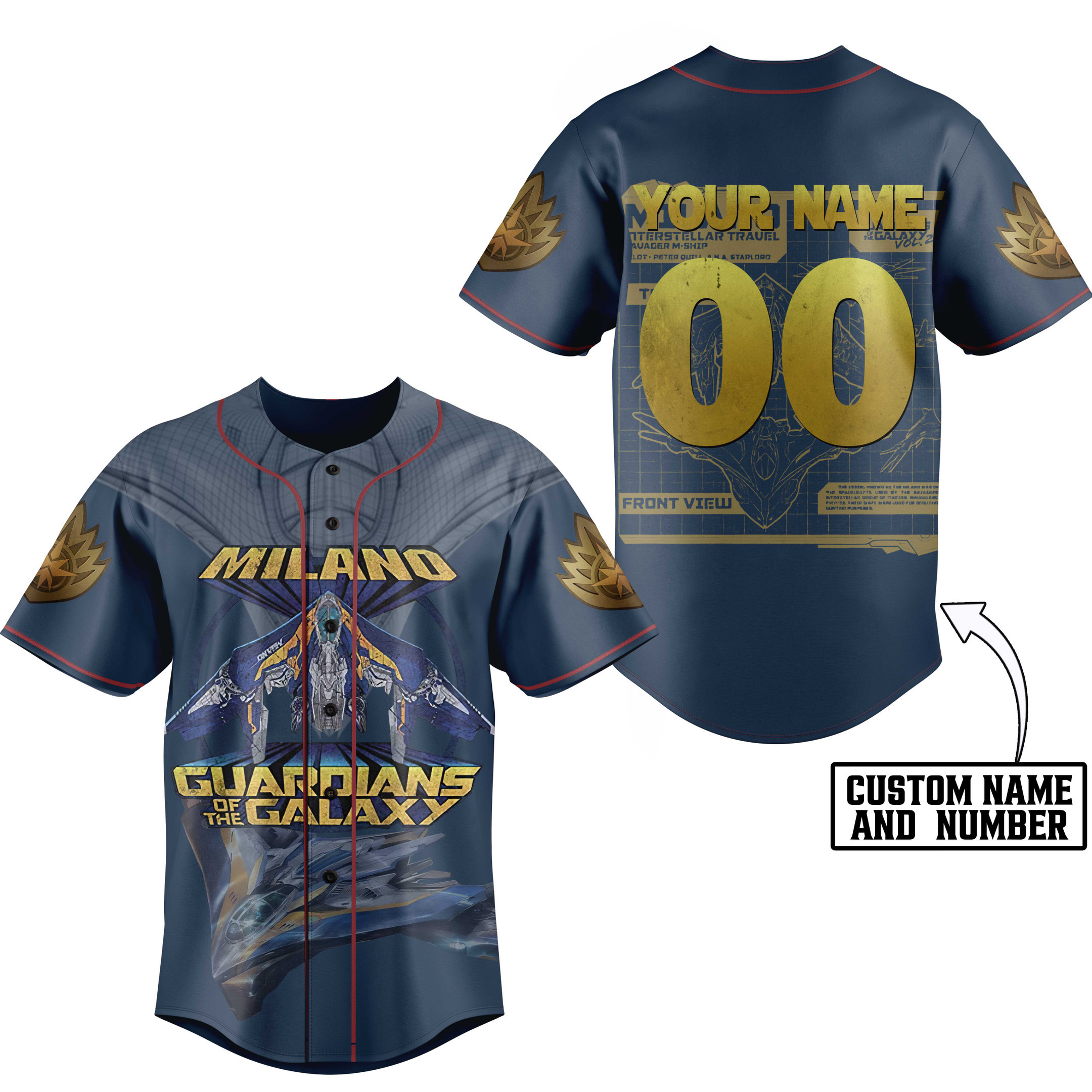 Guardians of the Galaxy Baseball Jersey For Men Women And Kids Gift