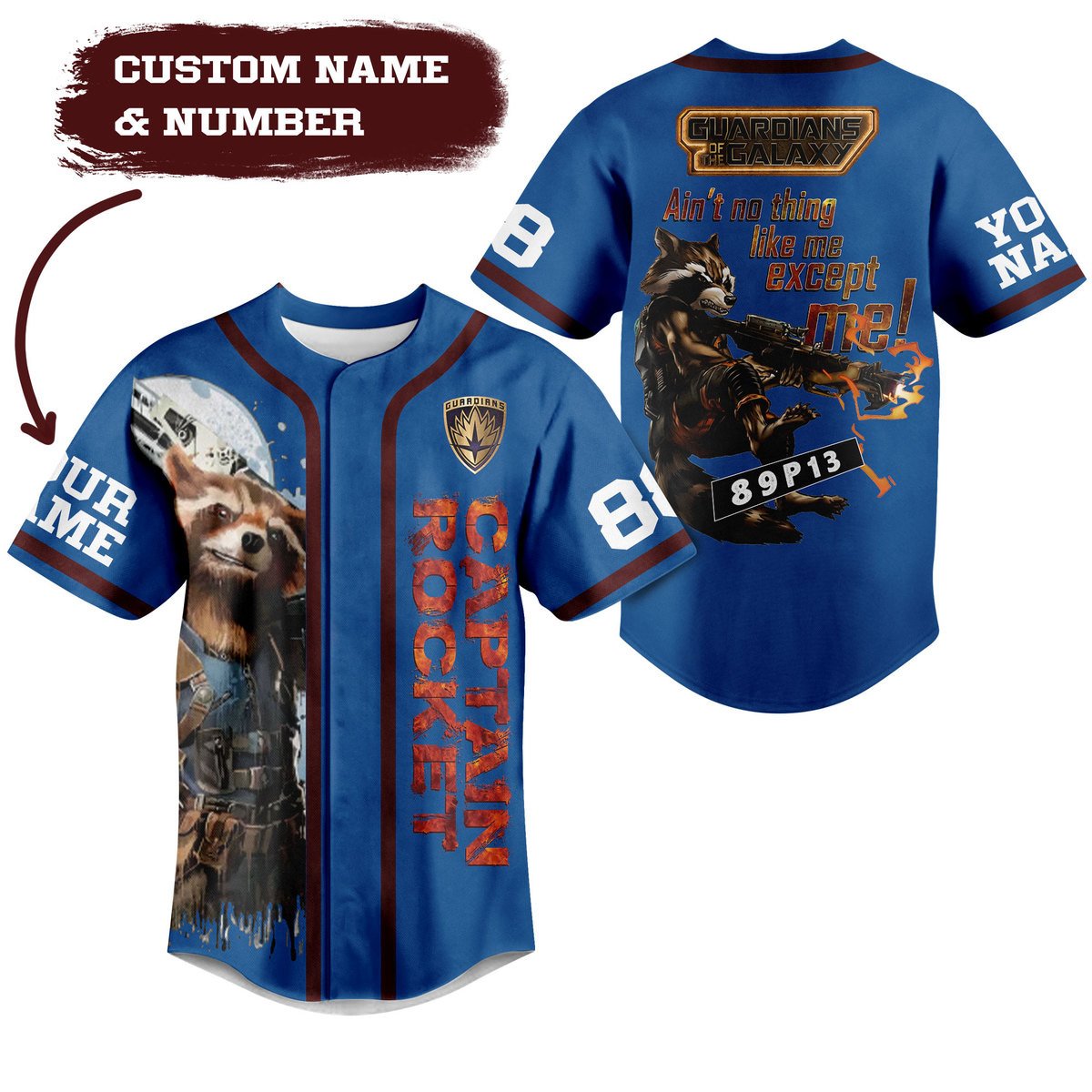 Guardians of the Galaxy Baseball Jersey For Men Women And Kids Gift