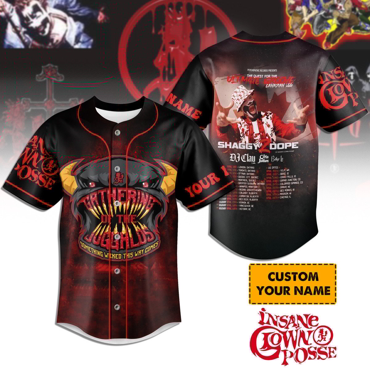Insane Clown Posse Baseball Jersey For Men Women And Kids Gift