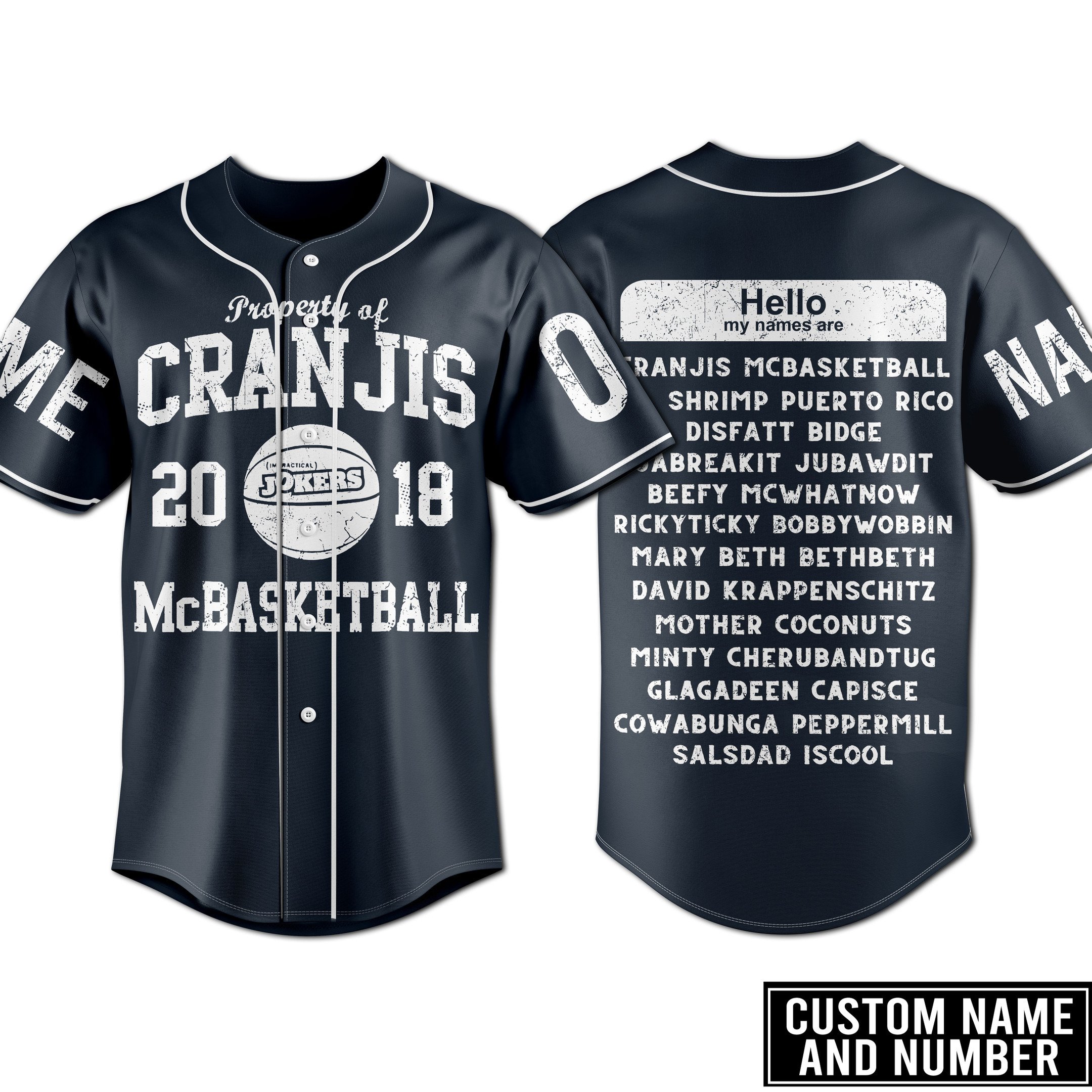 Cranjis Mc Basketball Baseball Jersey For Men Women And Kids Gift