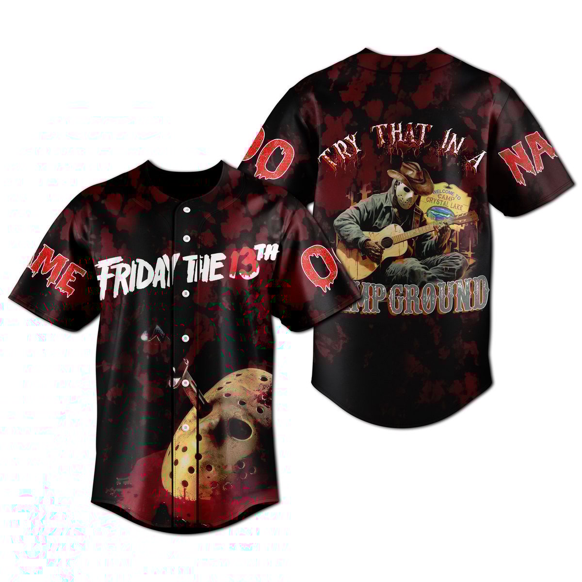 Friday the Giftth Baseball Jersey For Men Women And Kids Gift