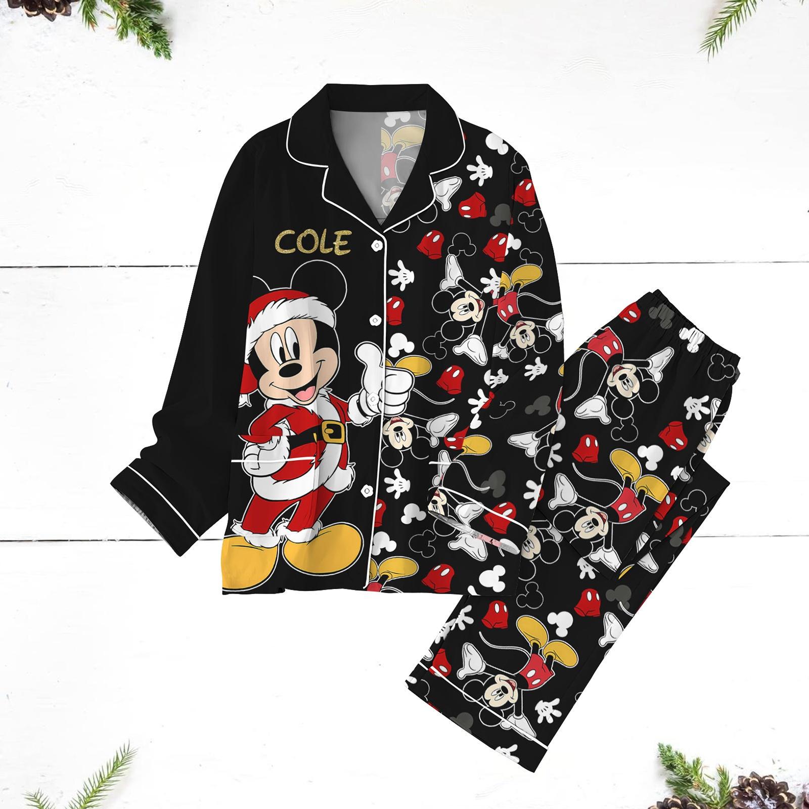 Mickey Mouse Christmas Pajamas: Festive Mickey & Friends Xmas PJs Santa Pants & Disney Movie Shirt – Perfect Christmas Gift!