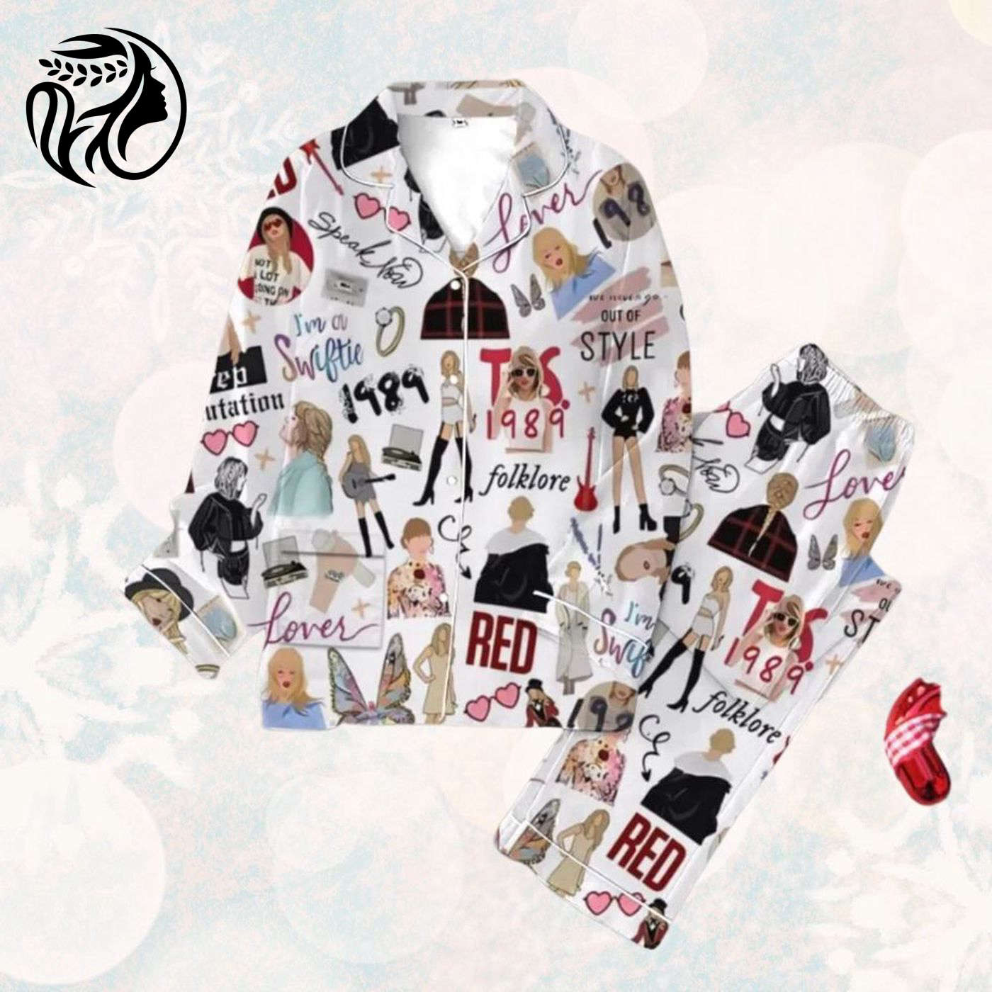 1989 Taylor s Women Pajamas Set: Tour the Eras with Style!