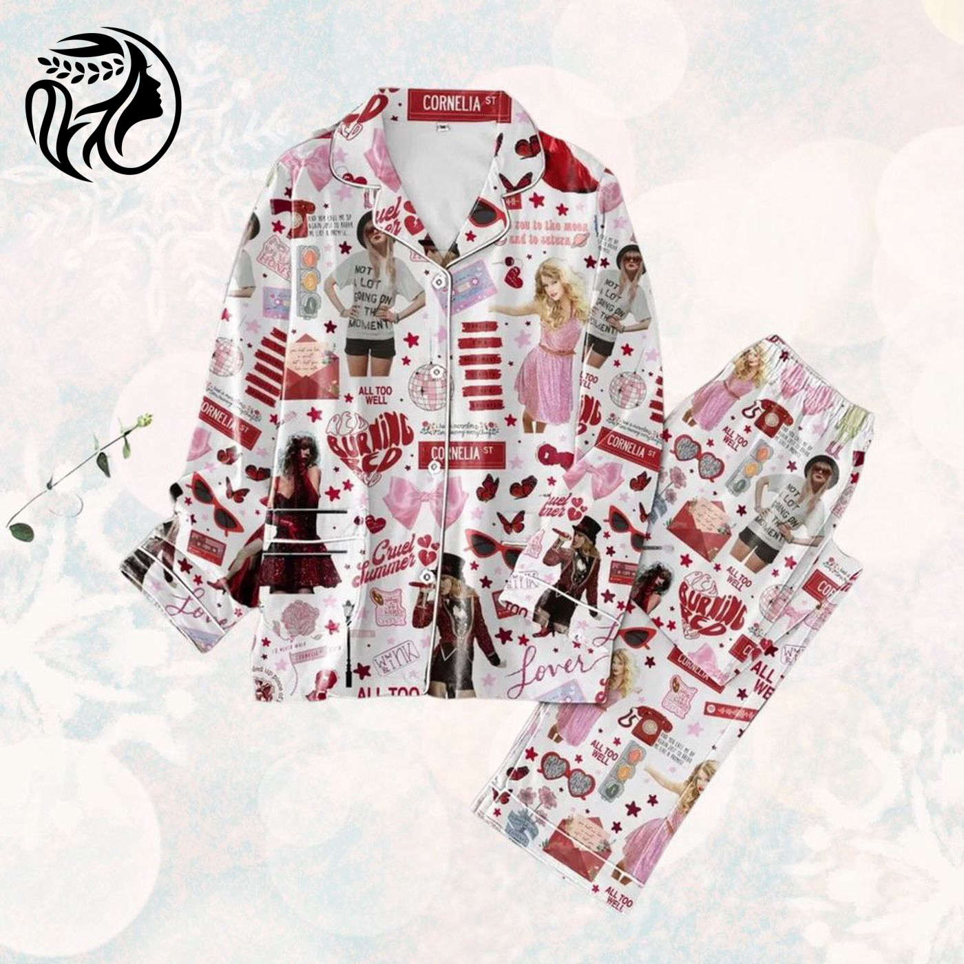 1989 Taylor s Pajamas Set: Relive Swiftje s Eras Tour with Comfy Style