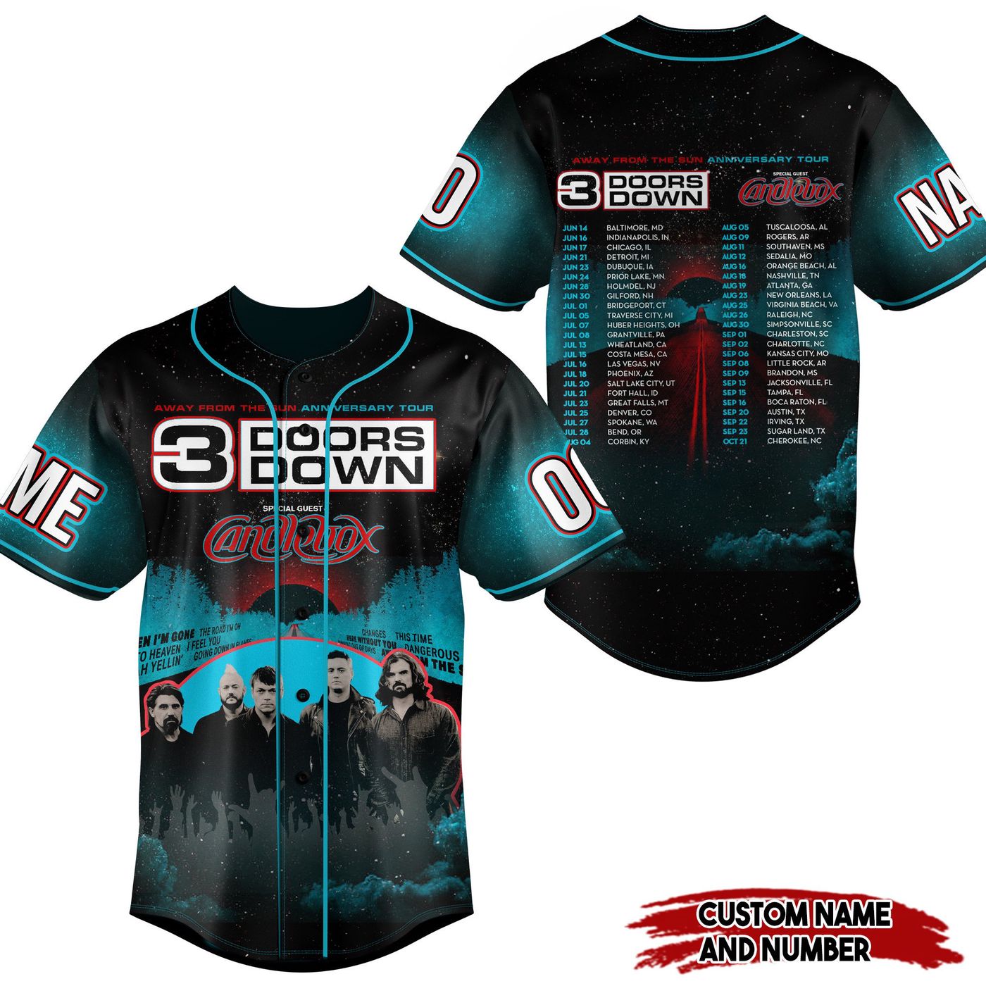 Gift Doors Down Baseball Jersey For Men Women And Kids Gift