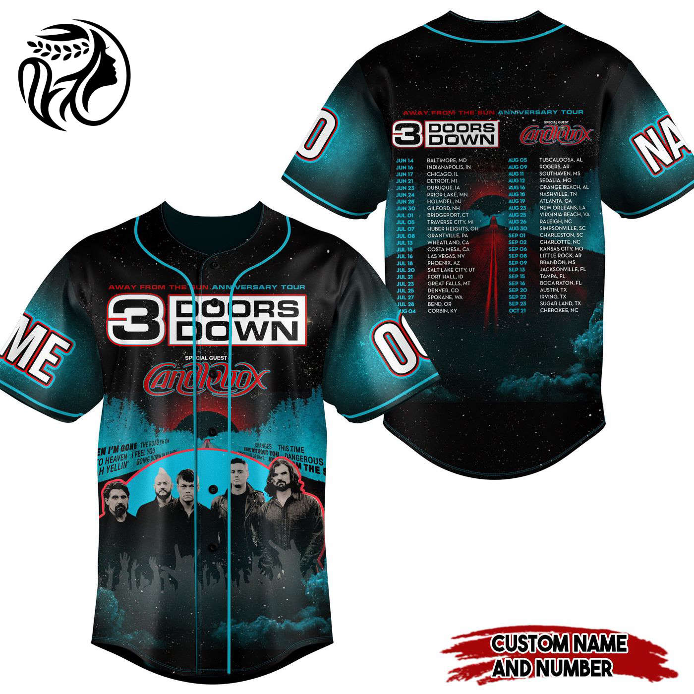 Gift Doors Down Baseball Jersey For Men Women And Kids Gift