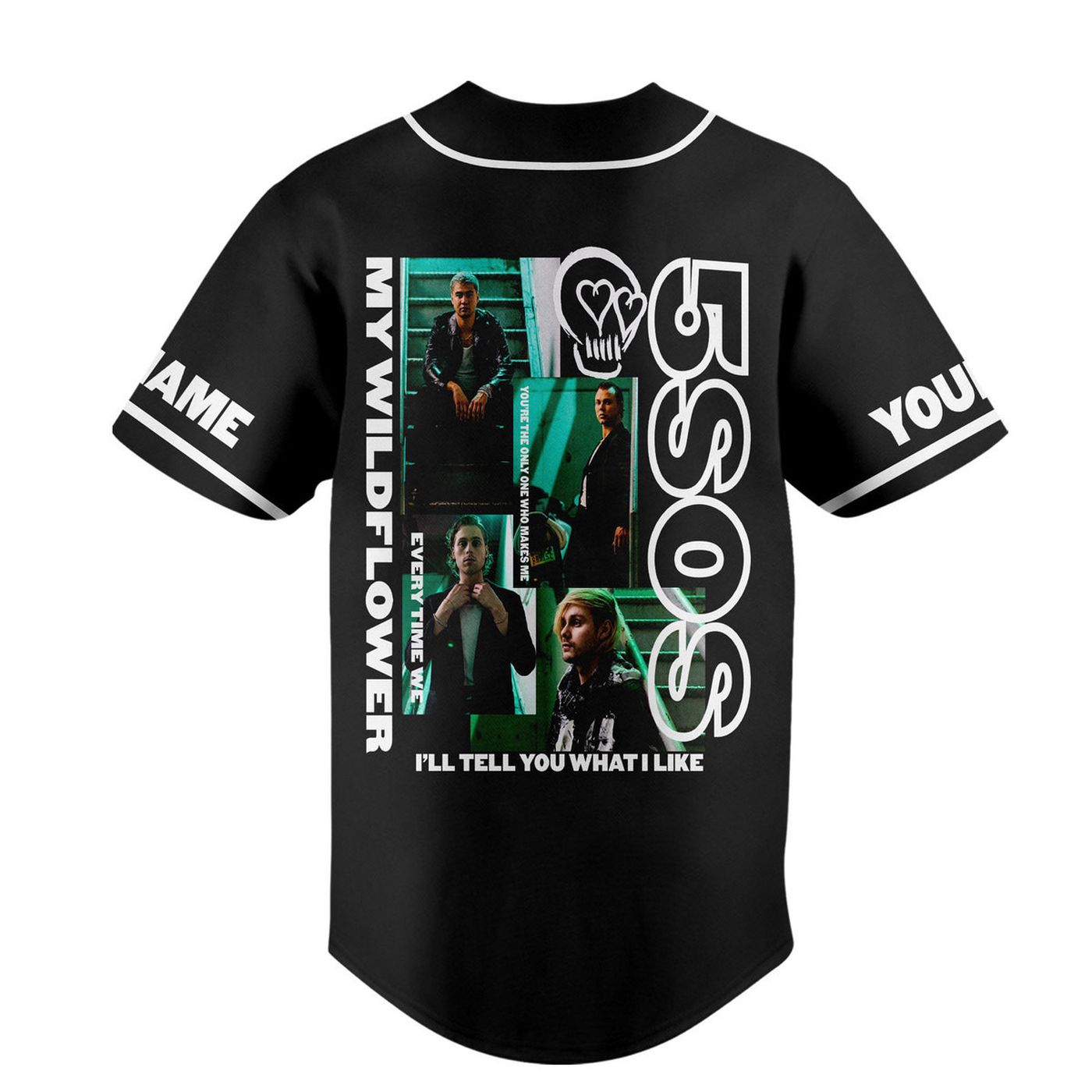 Gift Seconds Of Summer Baseball Jersey For Men Women And Kids Gift
