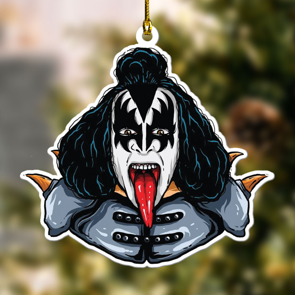 Kiss Band 2-Side Printed Acrylic Ornament