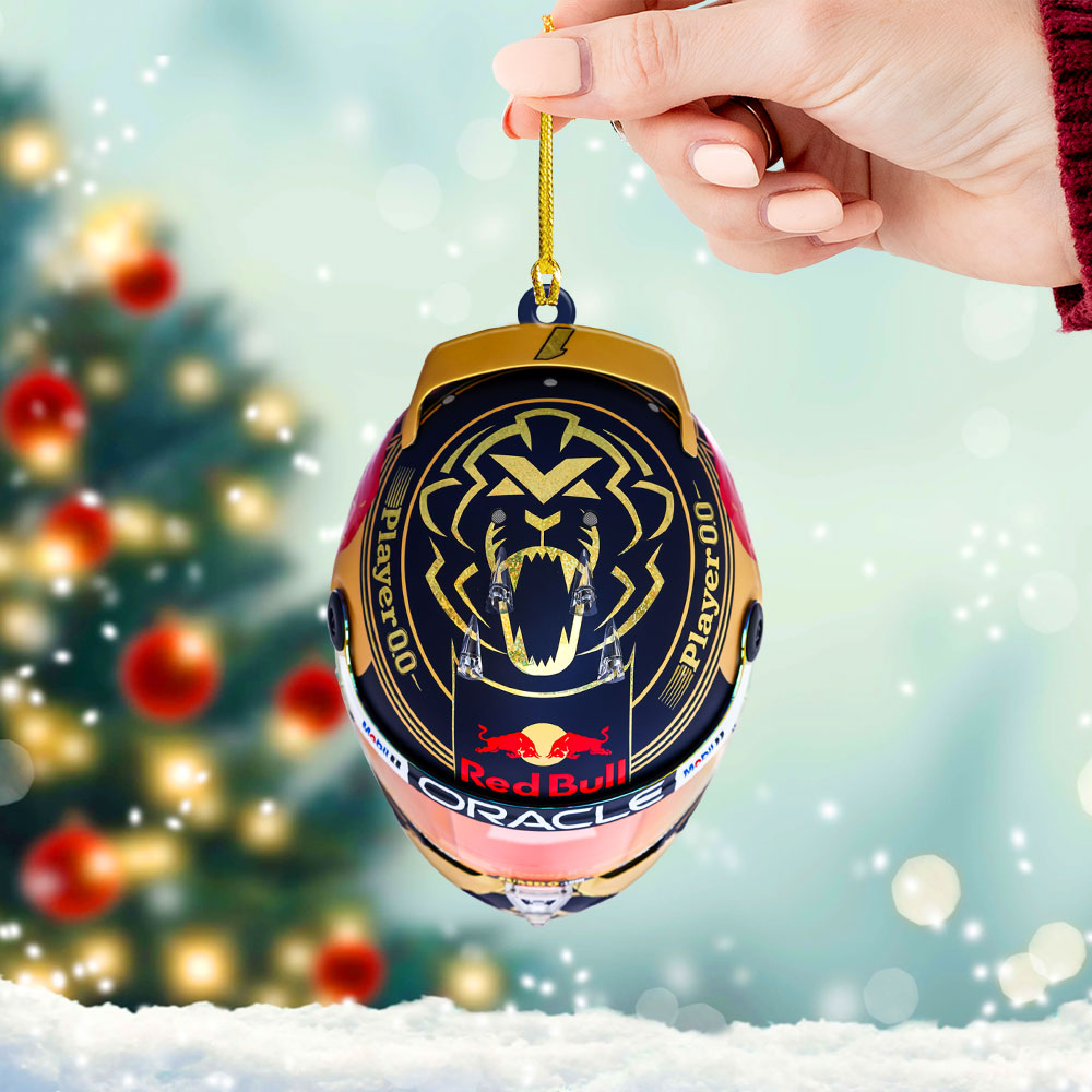 Red Bull Racing F1 2023 Champion Clear 1-Sided Acrylic Ornament.3