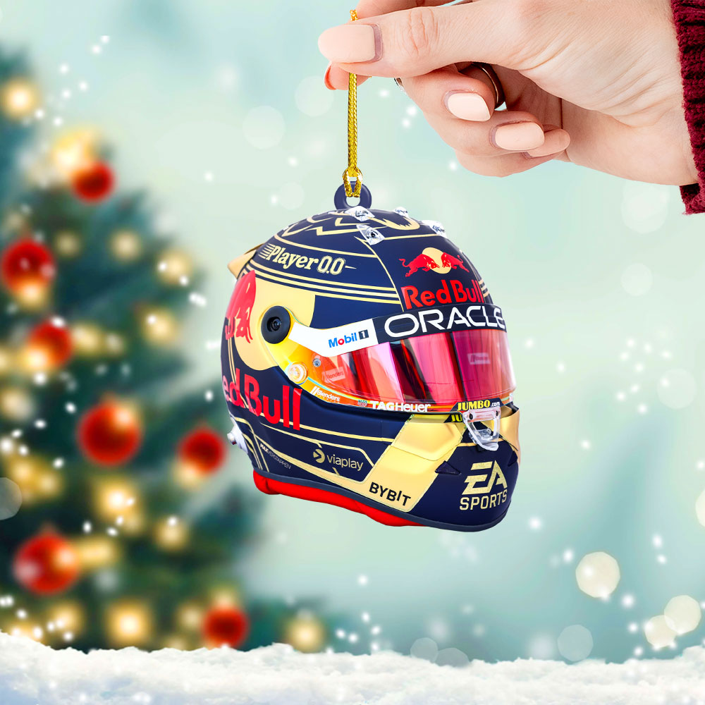 Red Bull Racing F1 2023 Champion Clear 1-Sided Acrylic Ornament.4