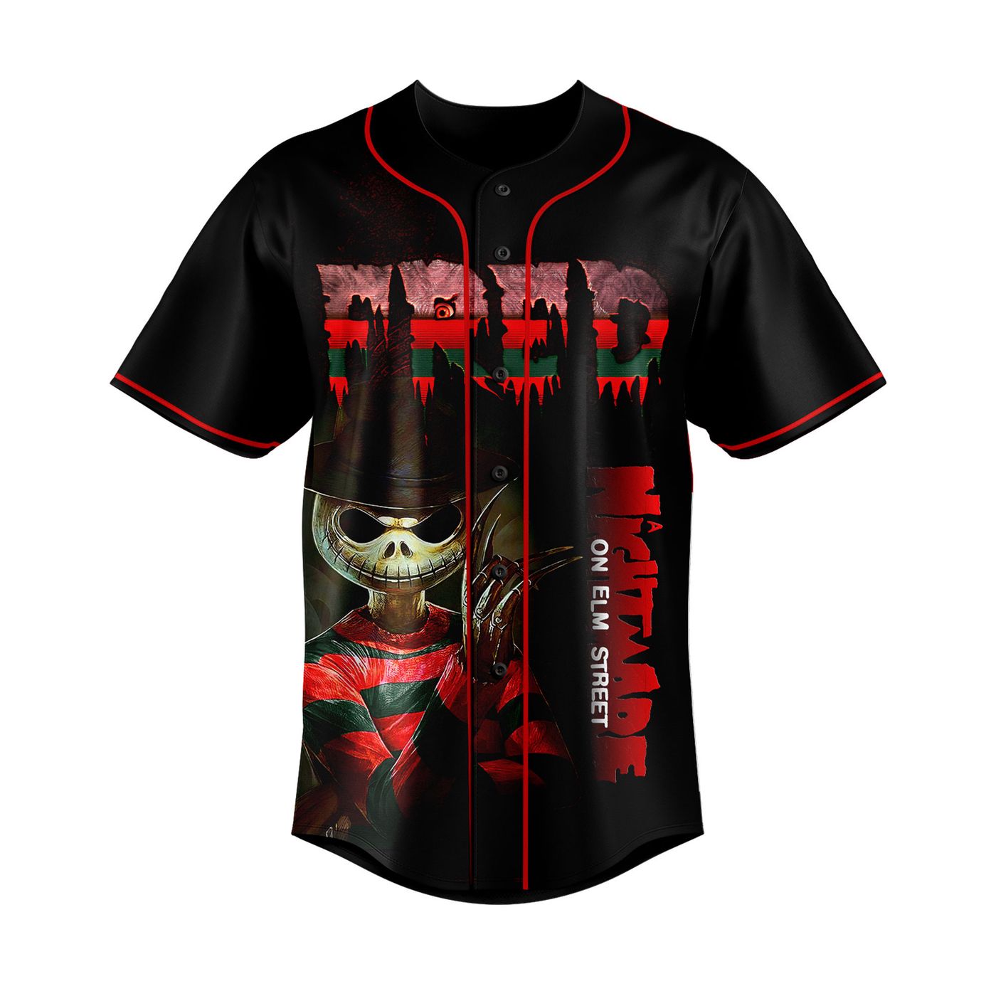 A Nightmare on Elm Street Baseball Jersey For Men Women And Kids Gift
