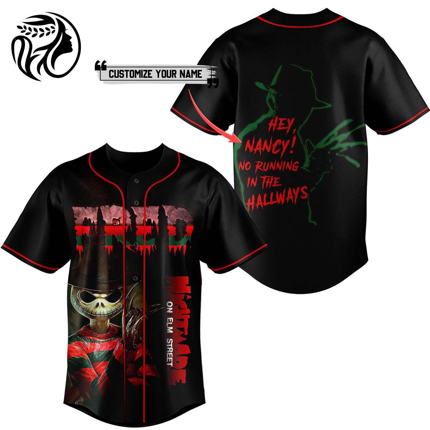 A Nightmare on Elm Street Baseball Jersey For Men Women And Kids Gift