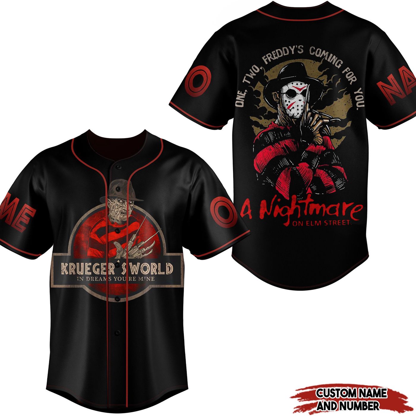 A Nightmare on Elm Street Baseball Jersey For Men Women And Kids Gift