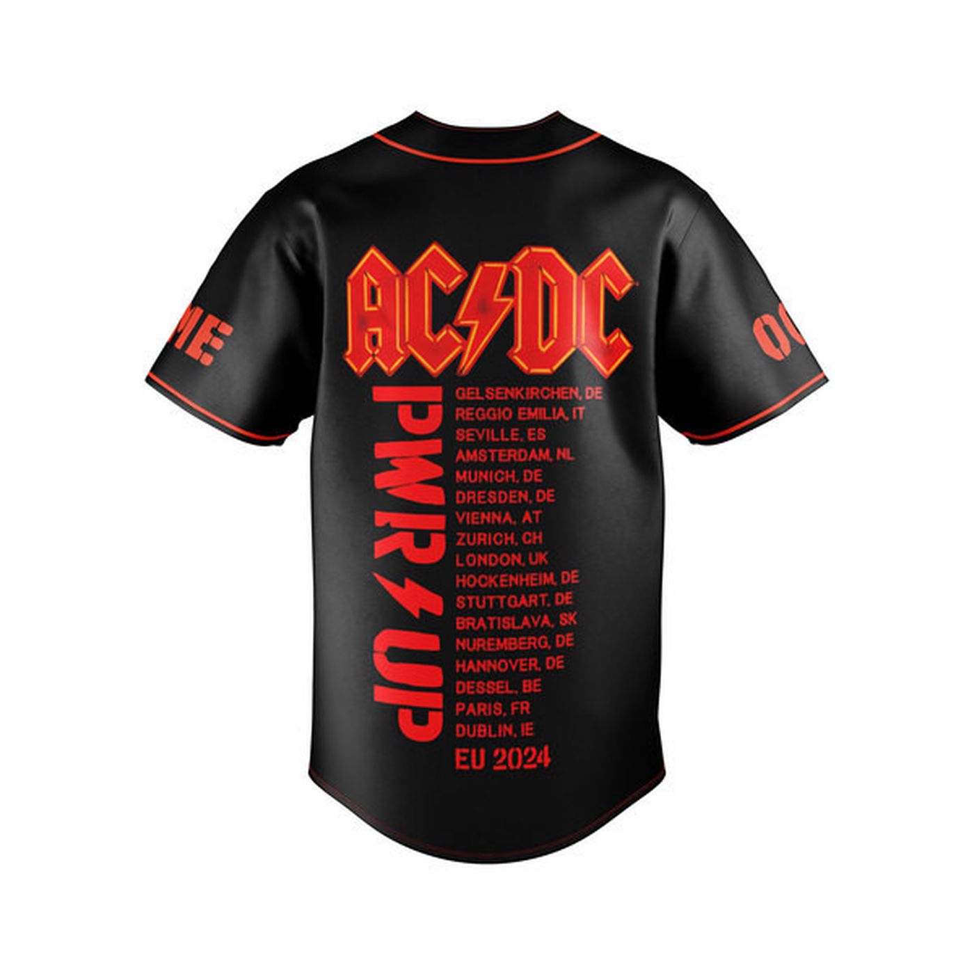 ACDC Baseball Jersey For Men Women And Kids Gift