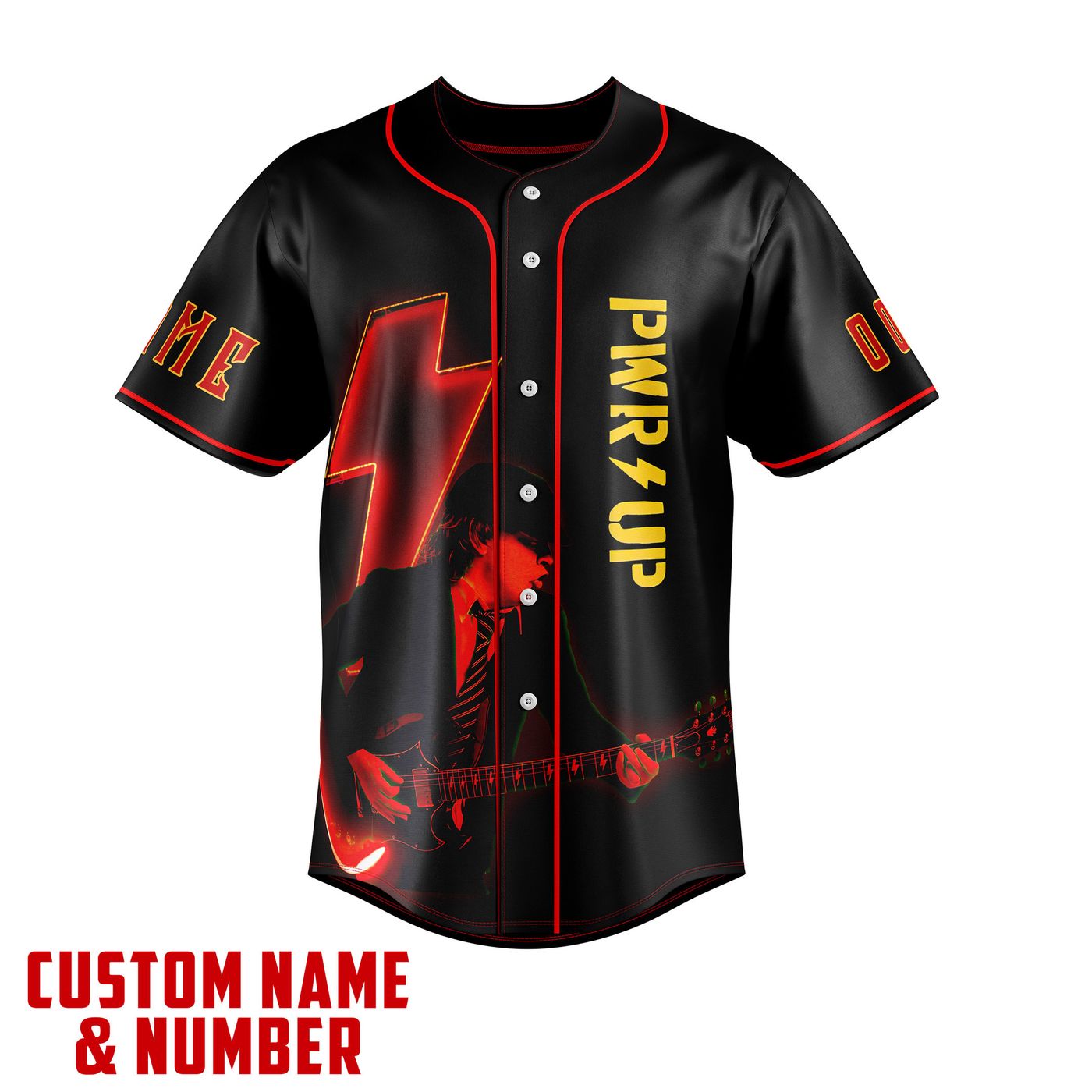 ACDC Baseball Jersey For Men Women And Kids Gift