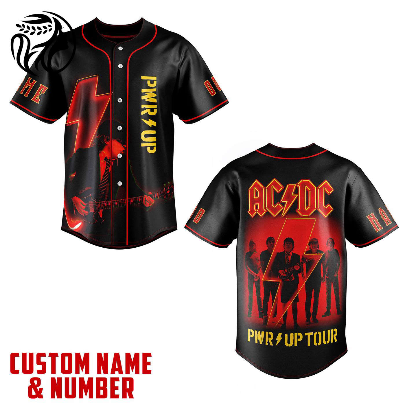 ACDC Baseball Jersey For Men Women And Kids Gift
