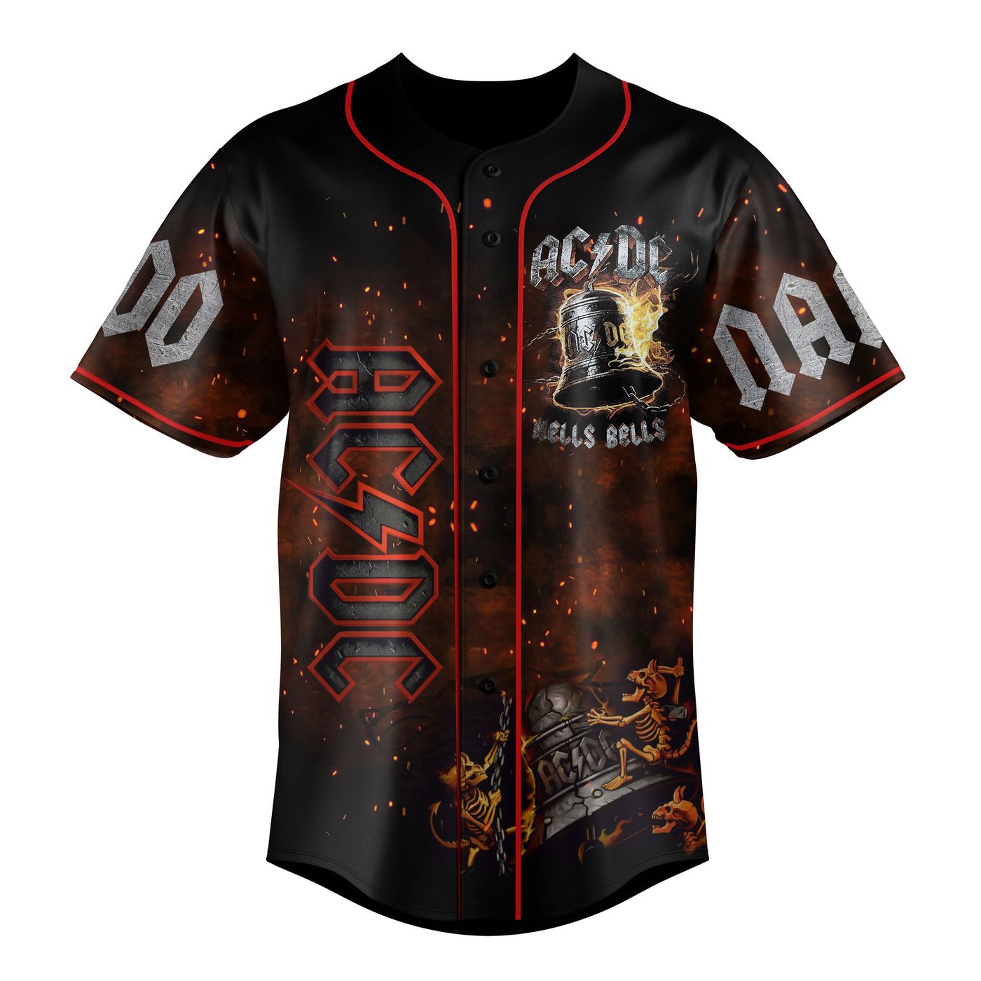 ACDC Baseball Jersey For Men Women And Kids Gift