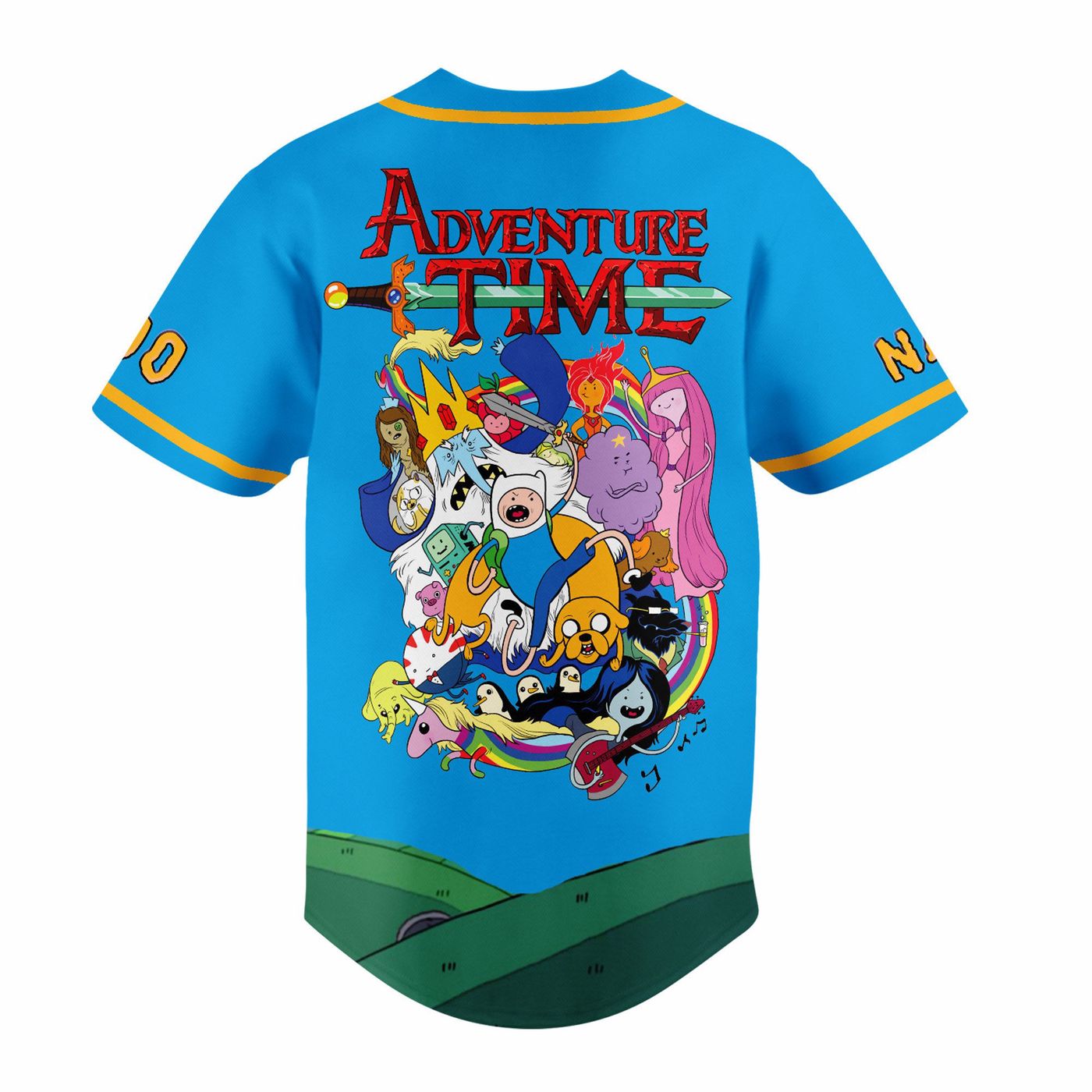 Adventure Time Baseball Jersey For Men Women And Kids Gift