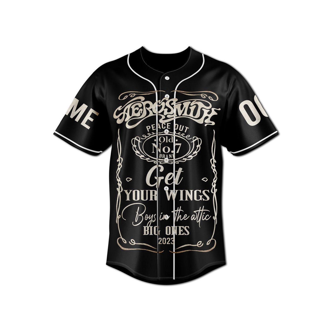Aerosmith Baseball Jersey For Men Women And Kids Gift