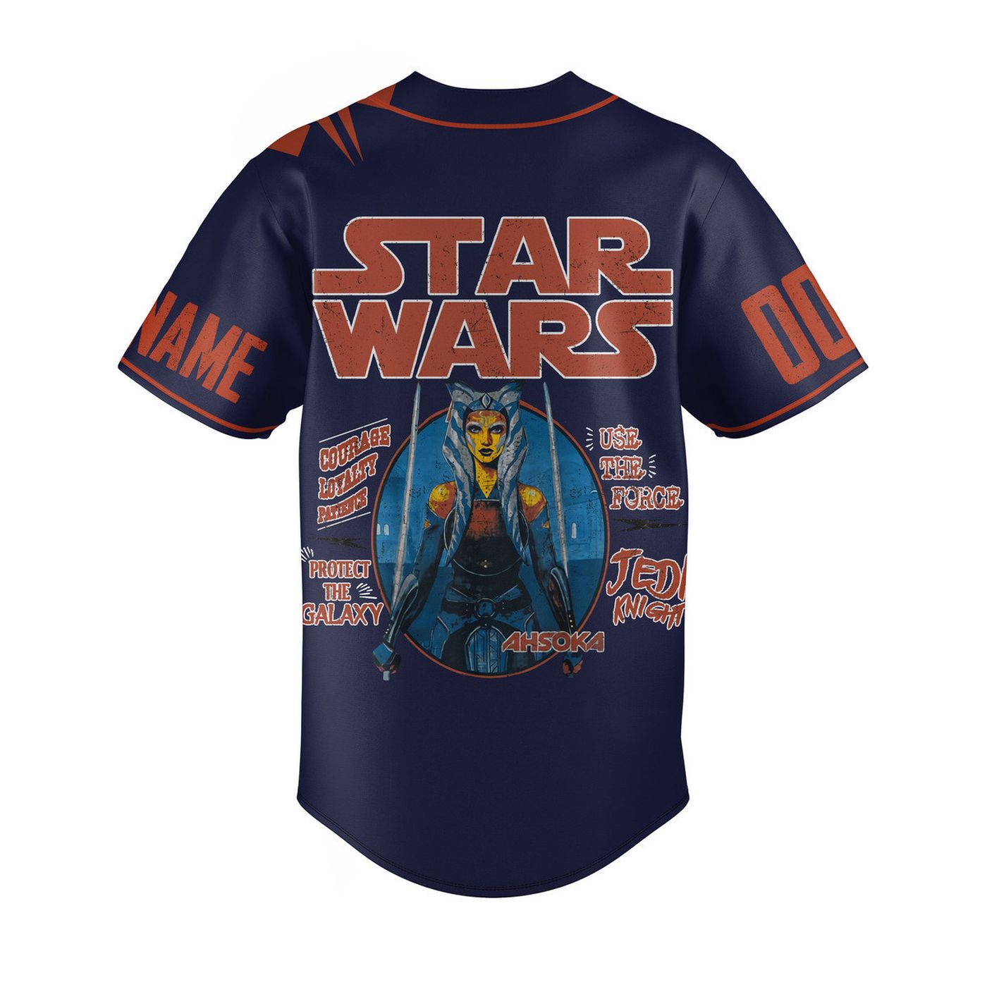 Ahsoka Baseball Jersey For Men Women And Kids Gift