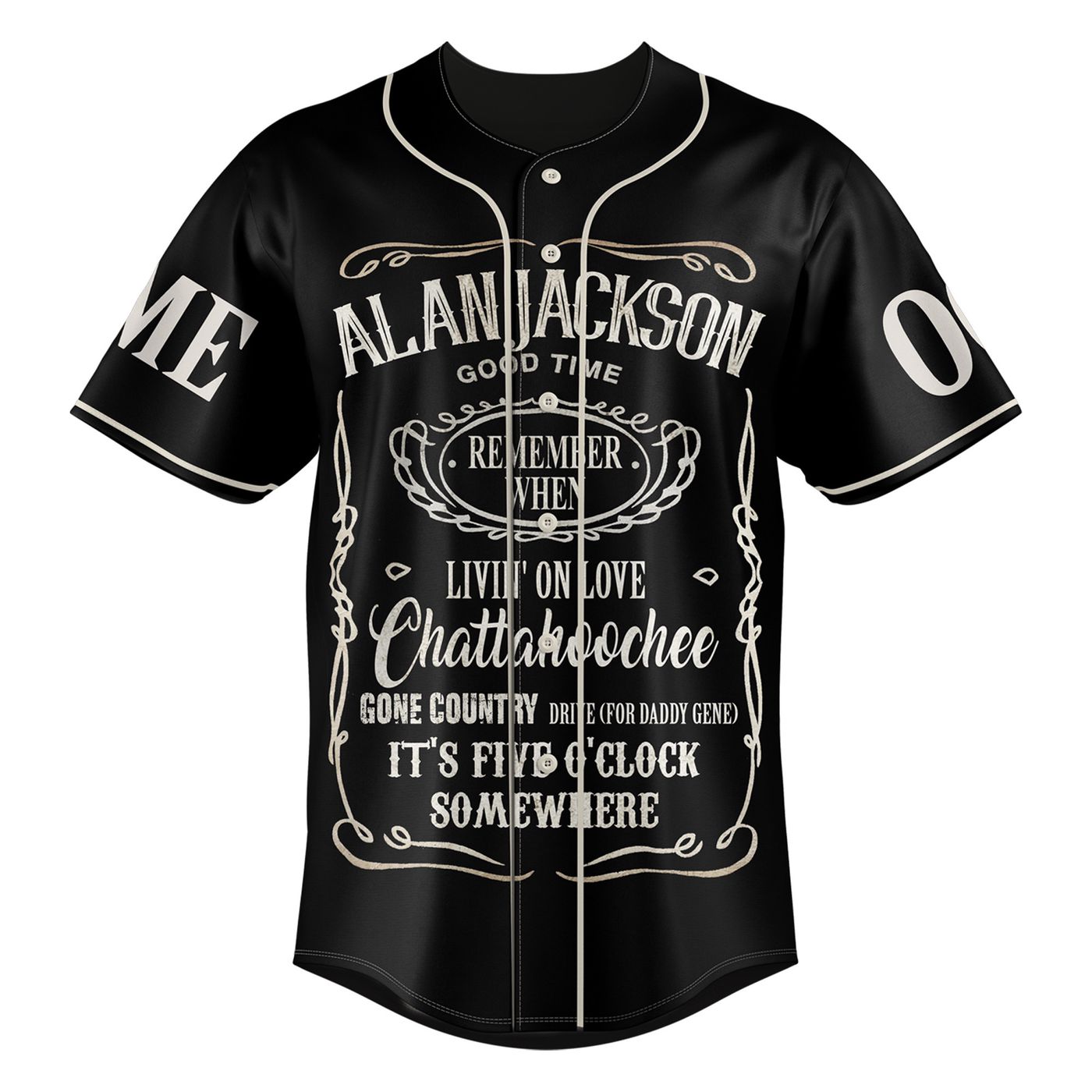 Alan Jackson Baseball Jersey For Men Women And Kids Gift